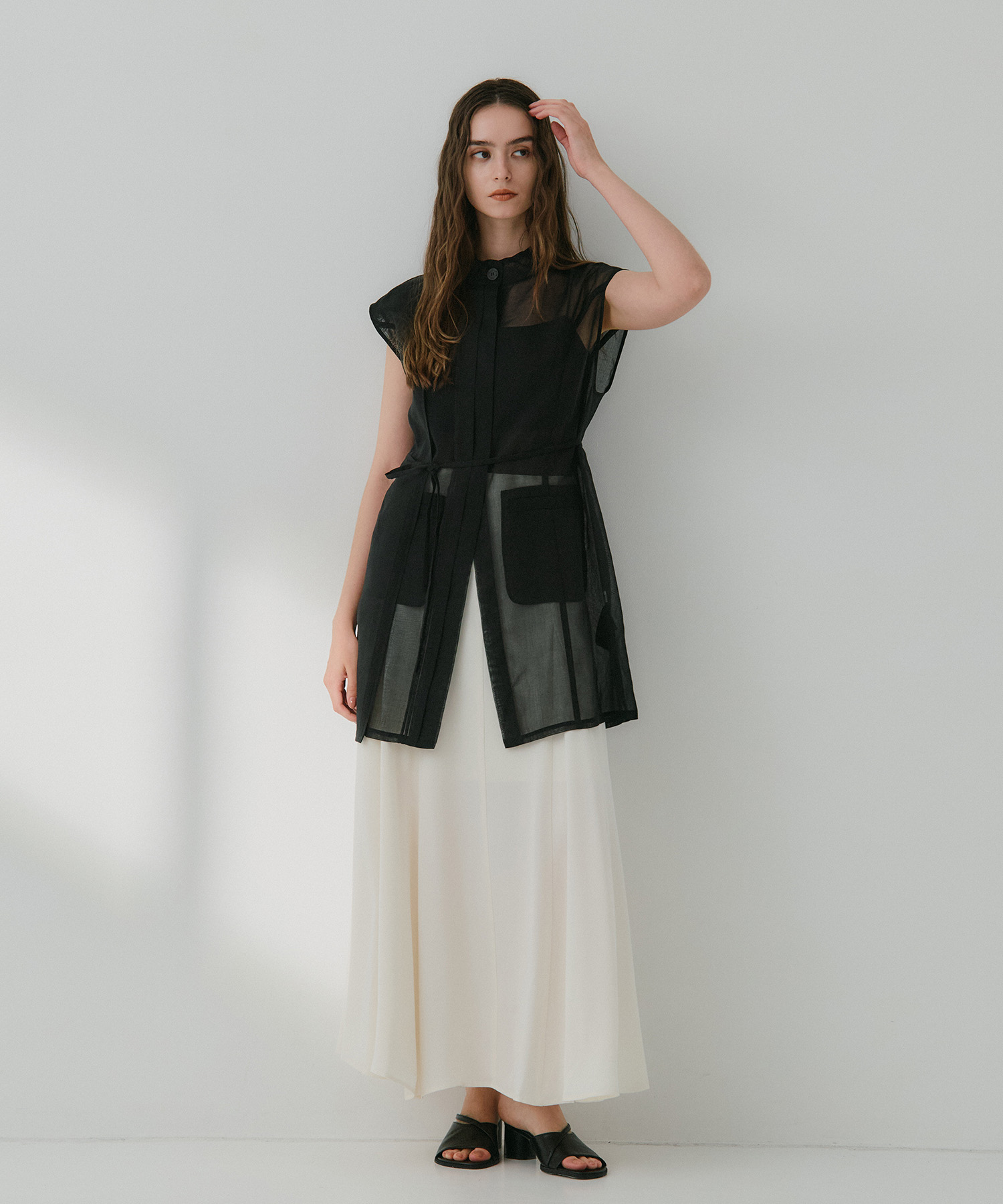 Sheer Vest RITAN