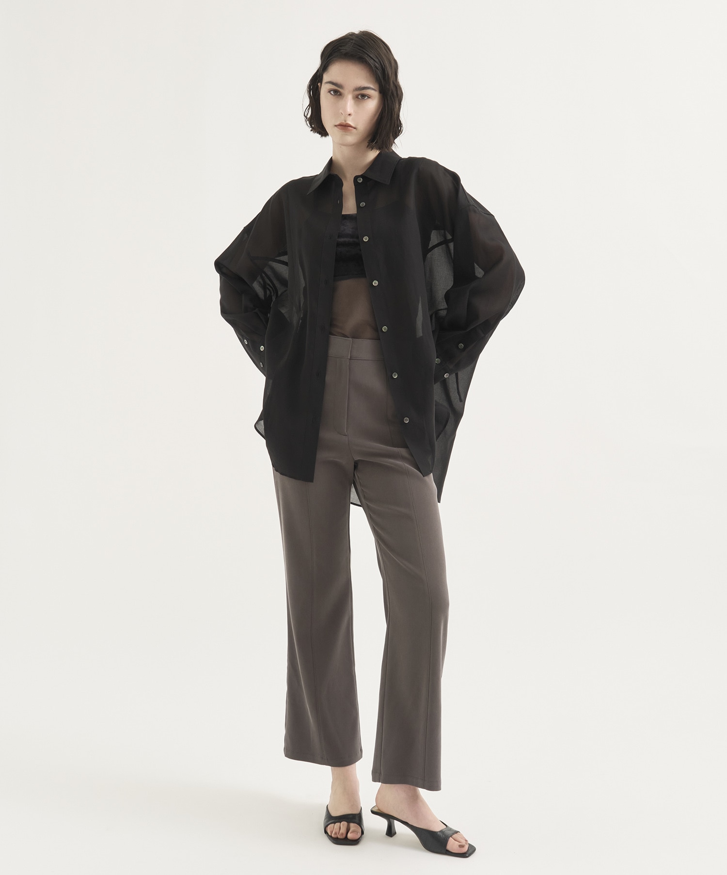 Cupin Velour Asym Camisole RITAN