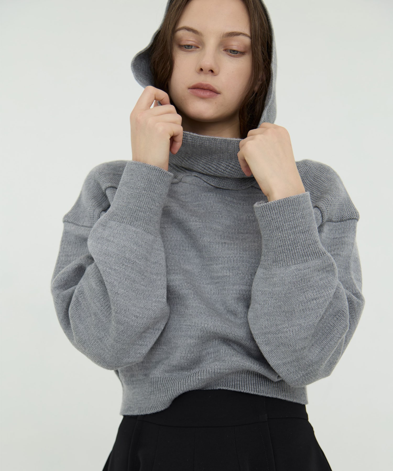 Hoodie Knit Tops RITAN