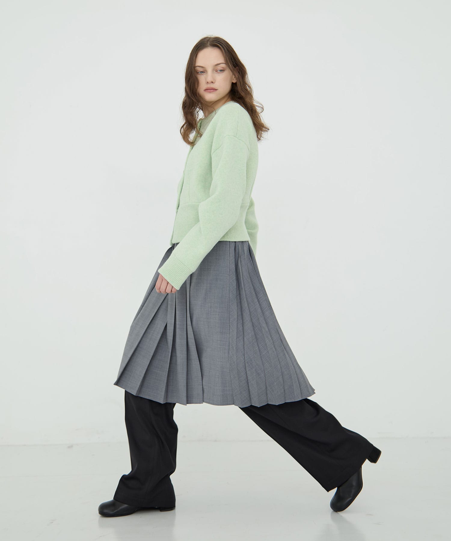 Dual Layered Knit Cardugan RITAN