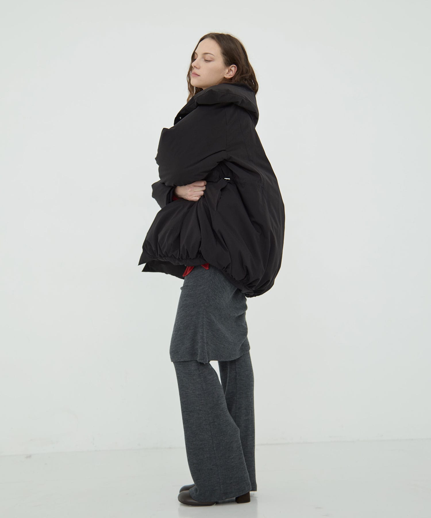 Lapel Down Coat RITAN