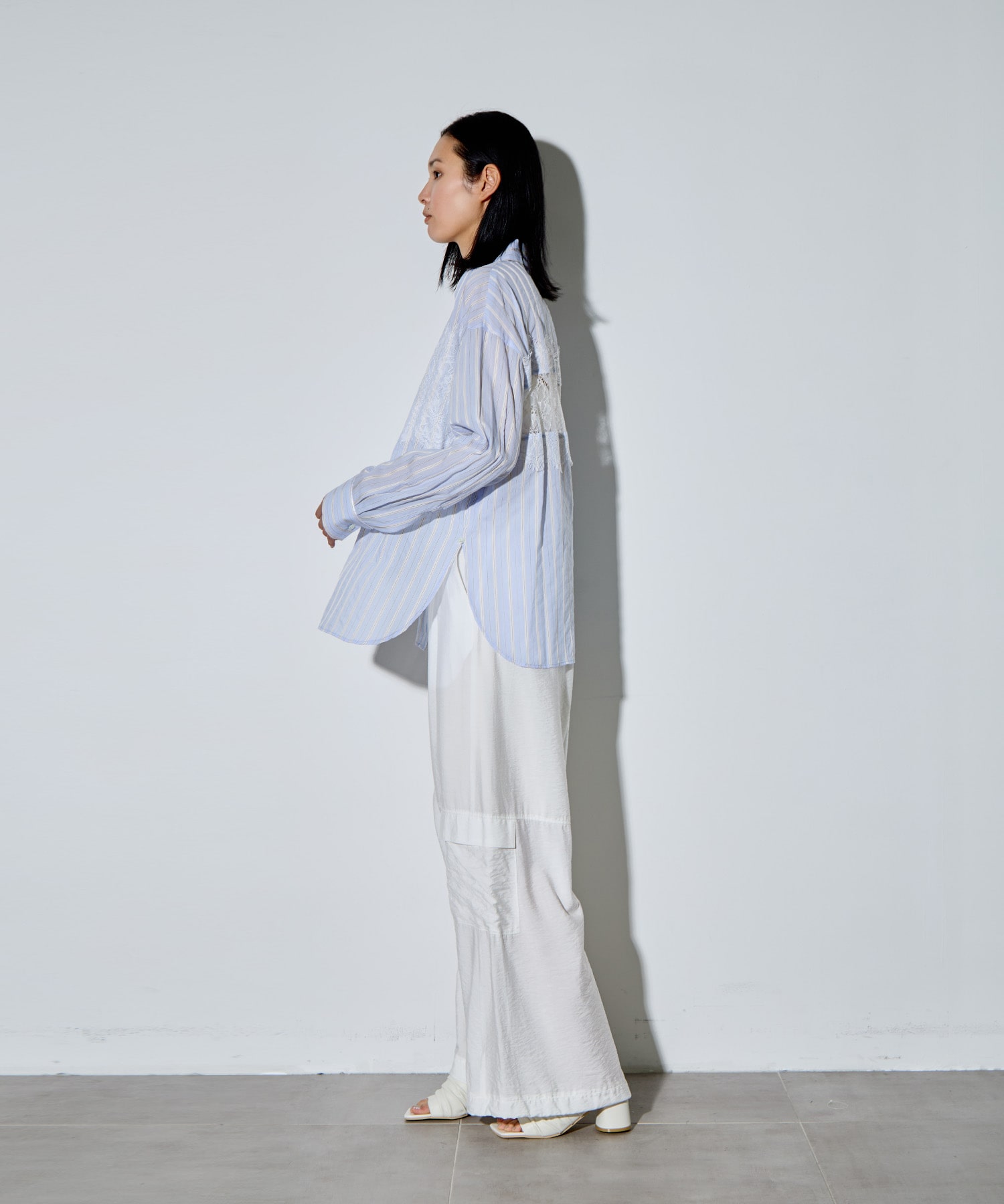Noble Lace Combi  Shirt RITAN