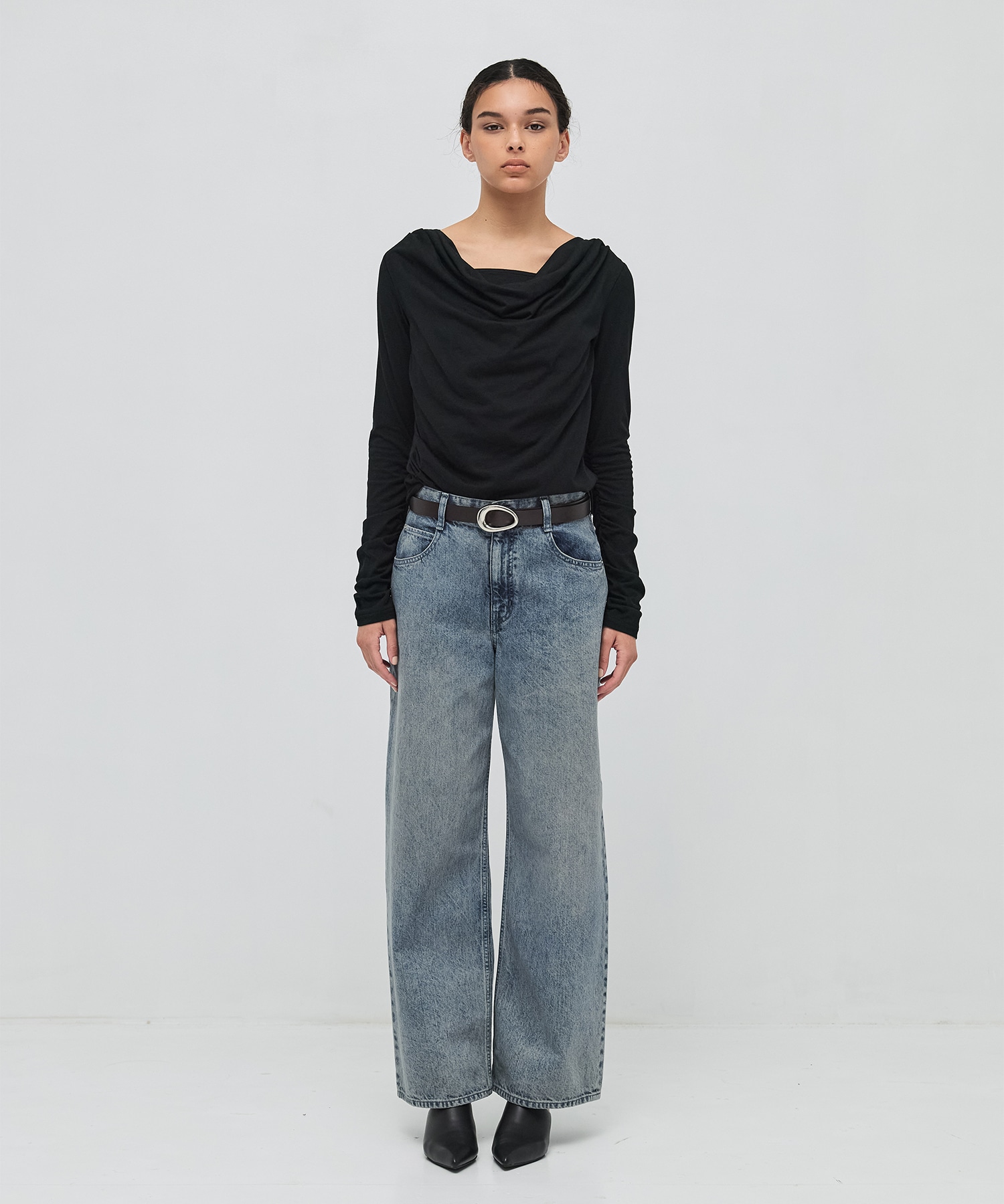 Drape Layer Cut Tops RITAN