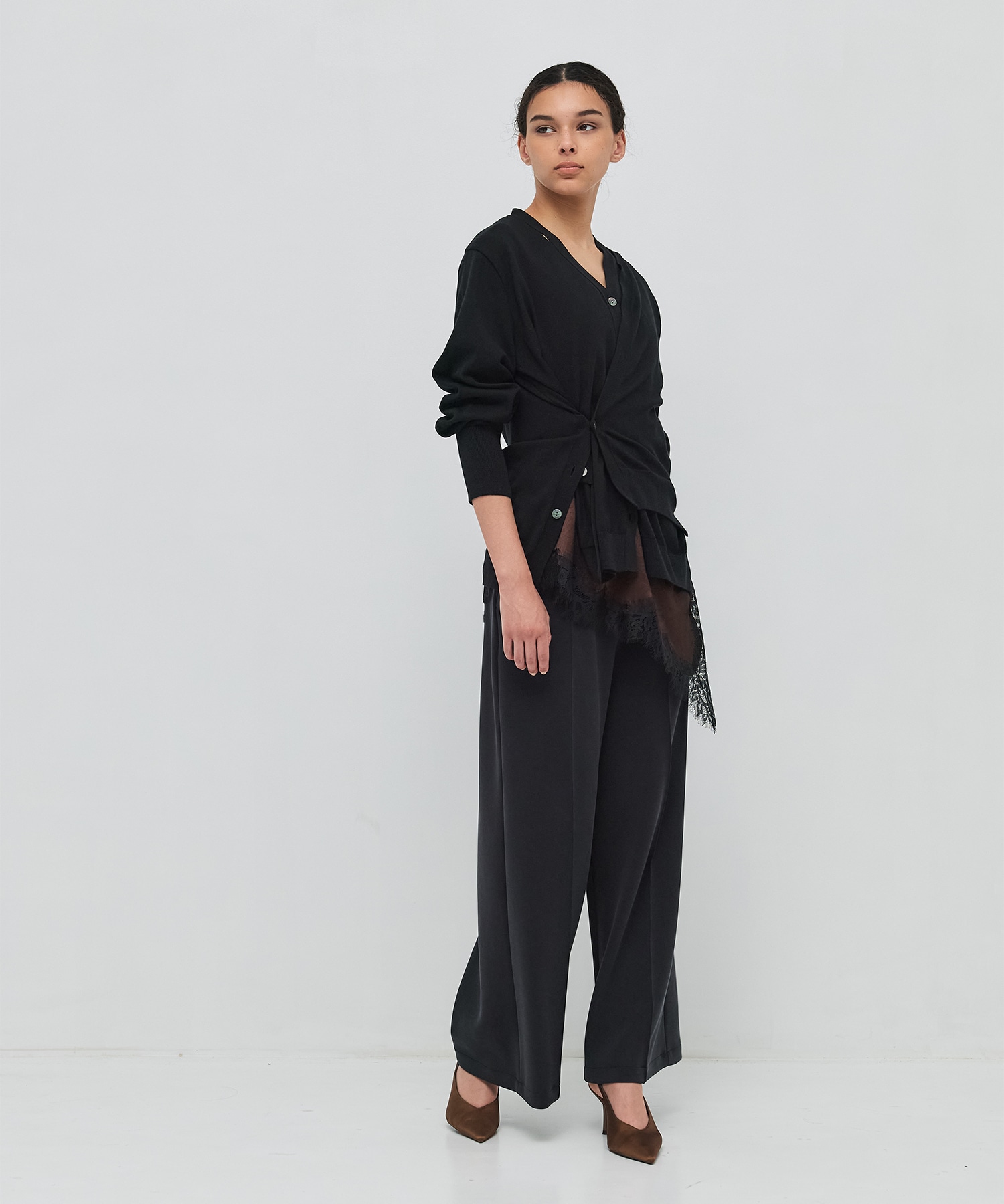 Silk Cottona Arrange Knit RITAN