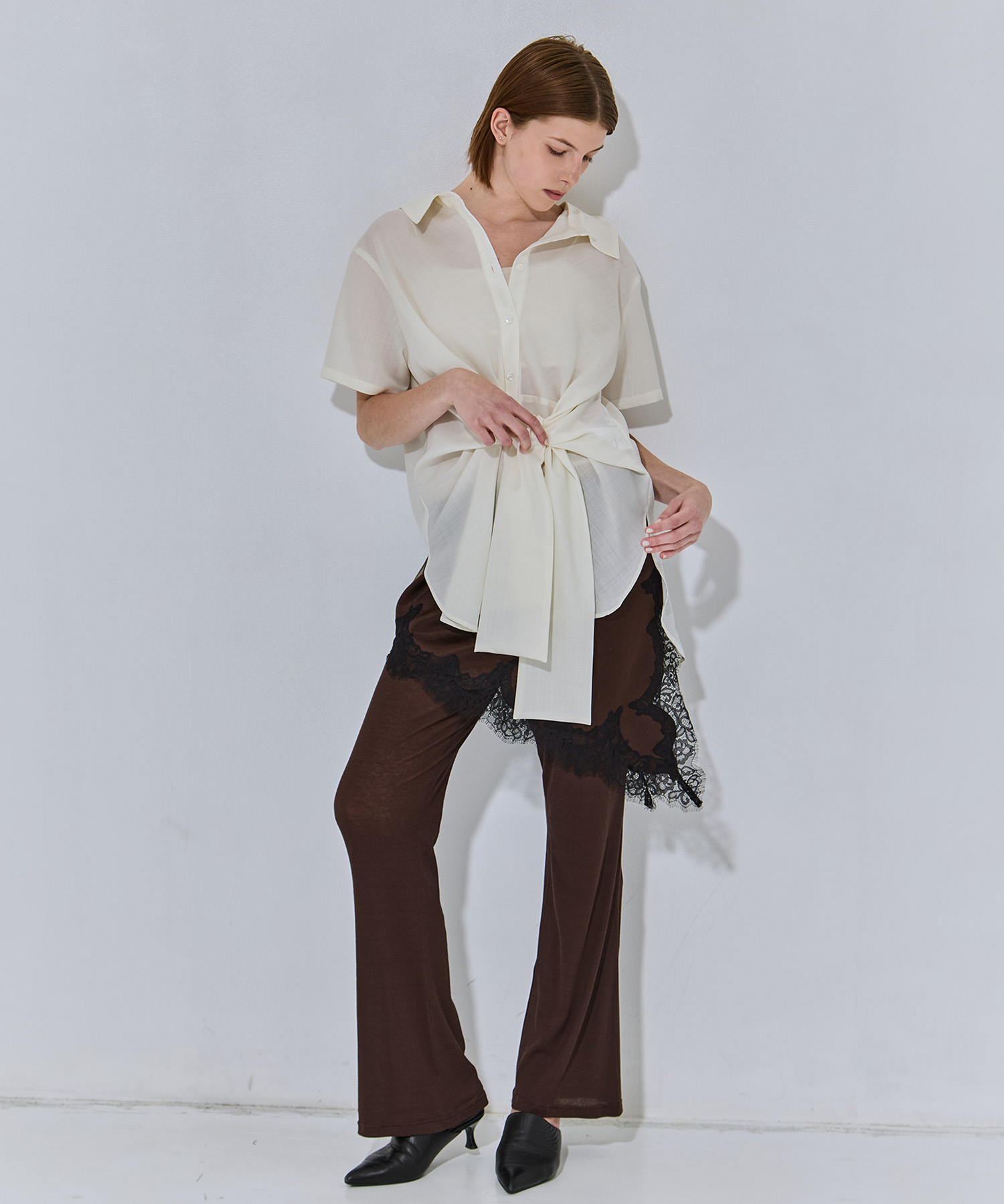 Half Sleeve Twist Shirts RITAN