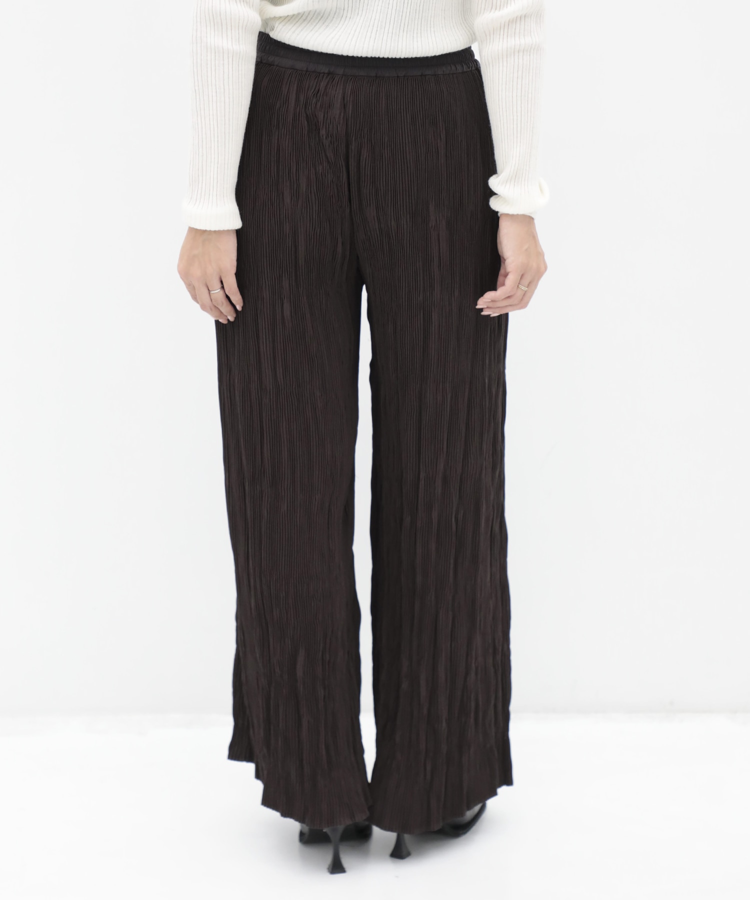 Crystal Twist Pleats Pants RITAN