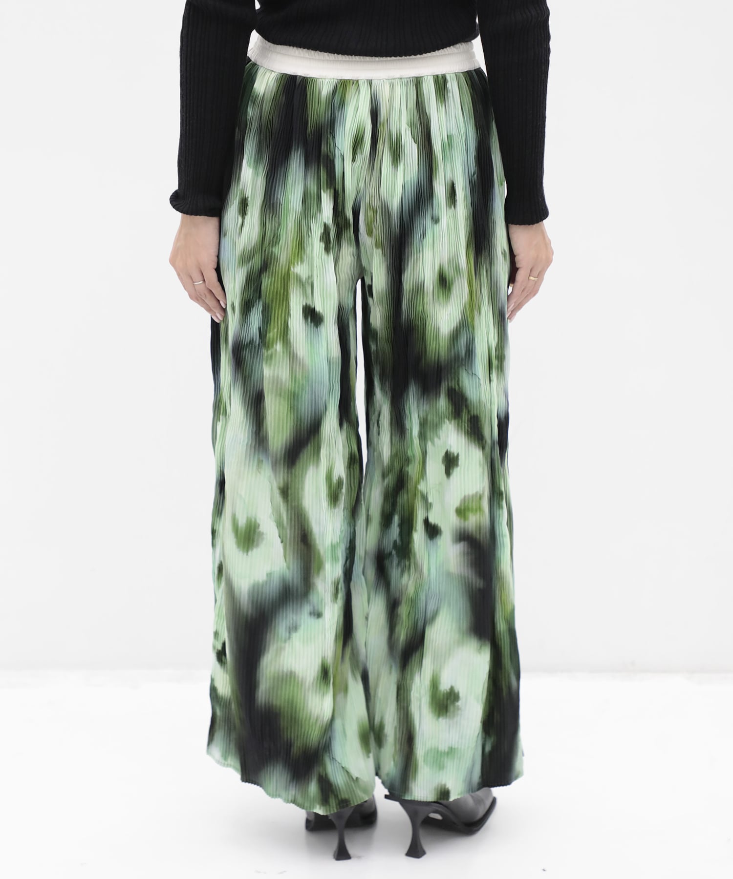 Crystal Twist Pleats Pants RITAN