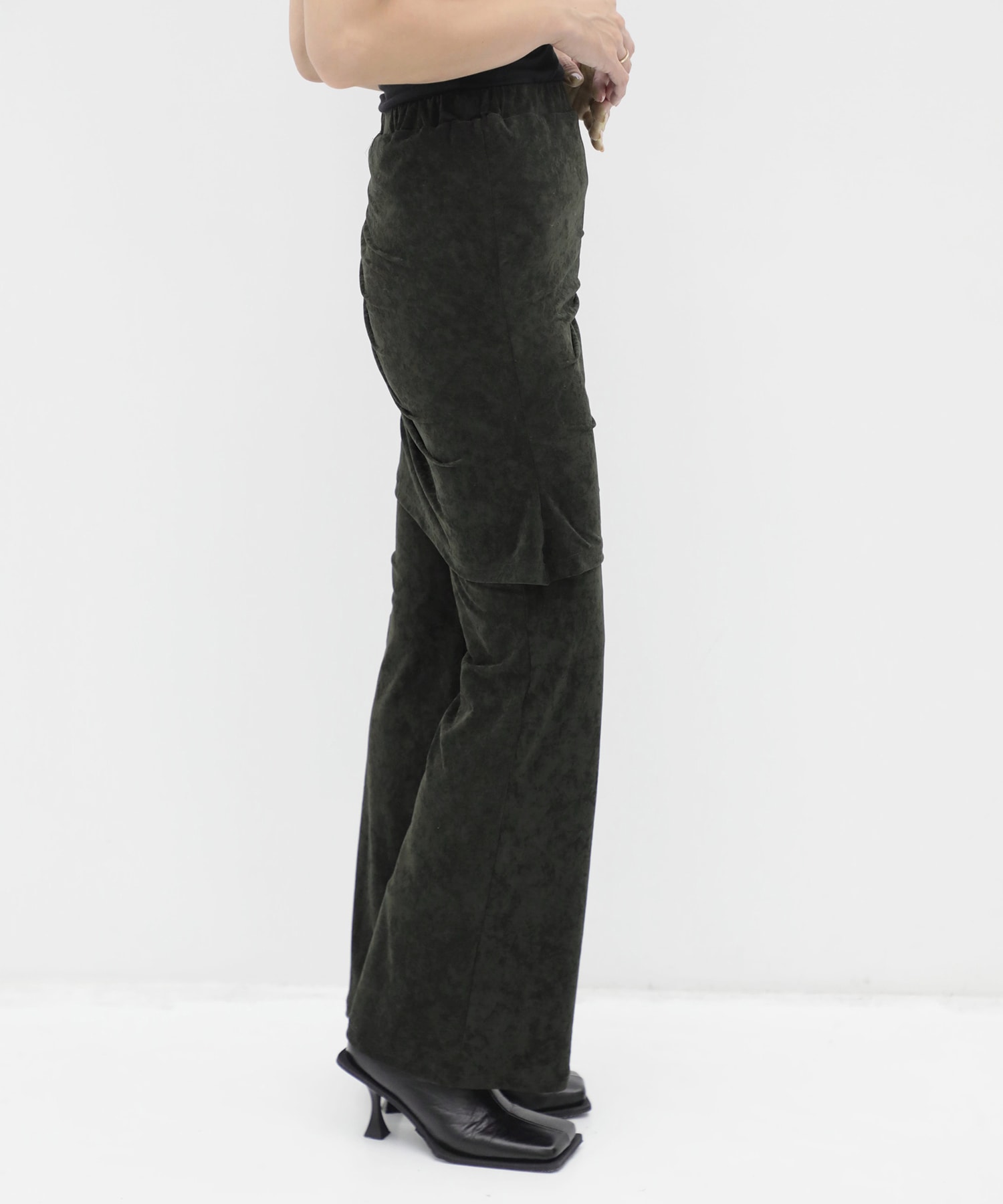 Velours Layered Pants RITAN