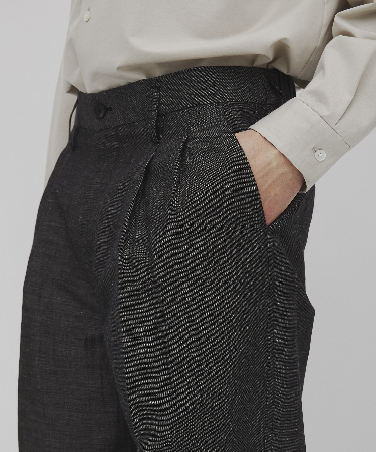 Hemp linen トラウザーズ CITY TOKYO