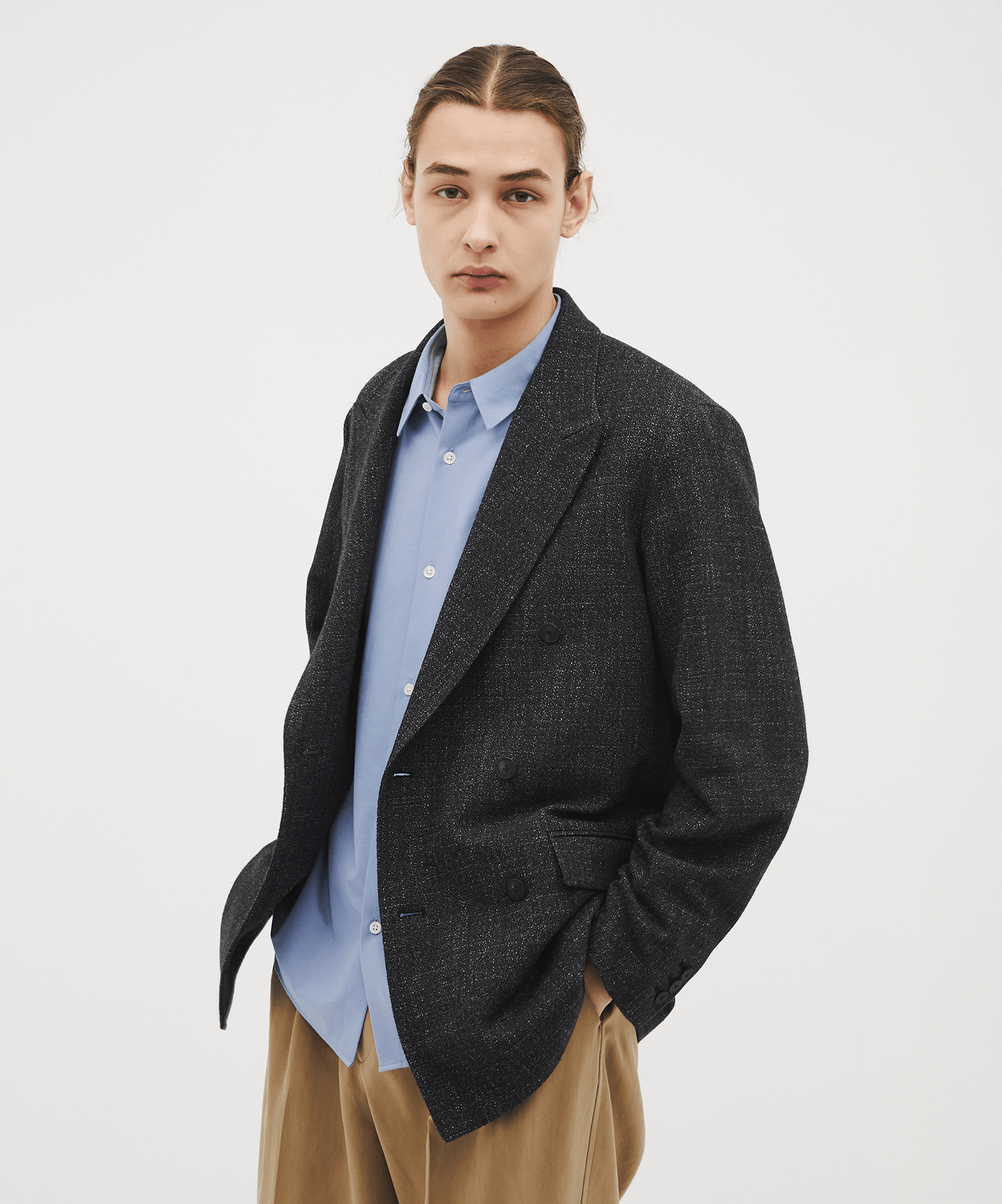 Giolica tweed ダブルブレザー CITY TOKYO