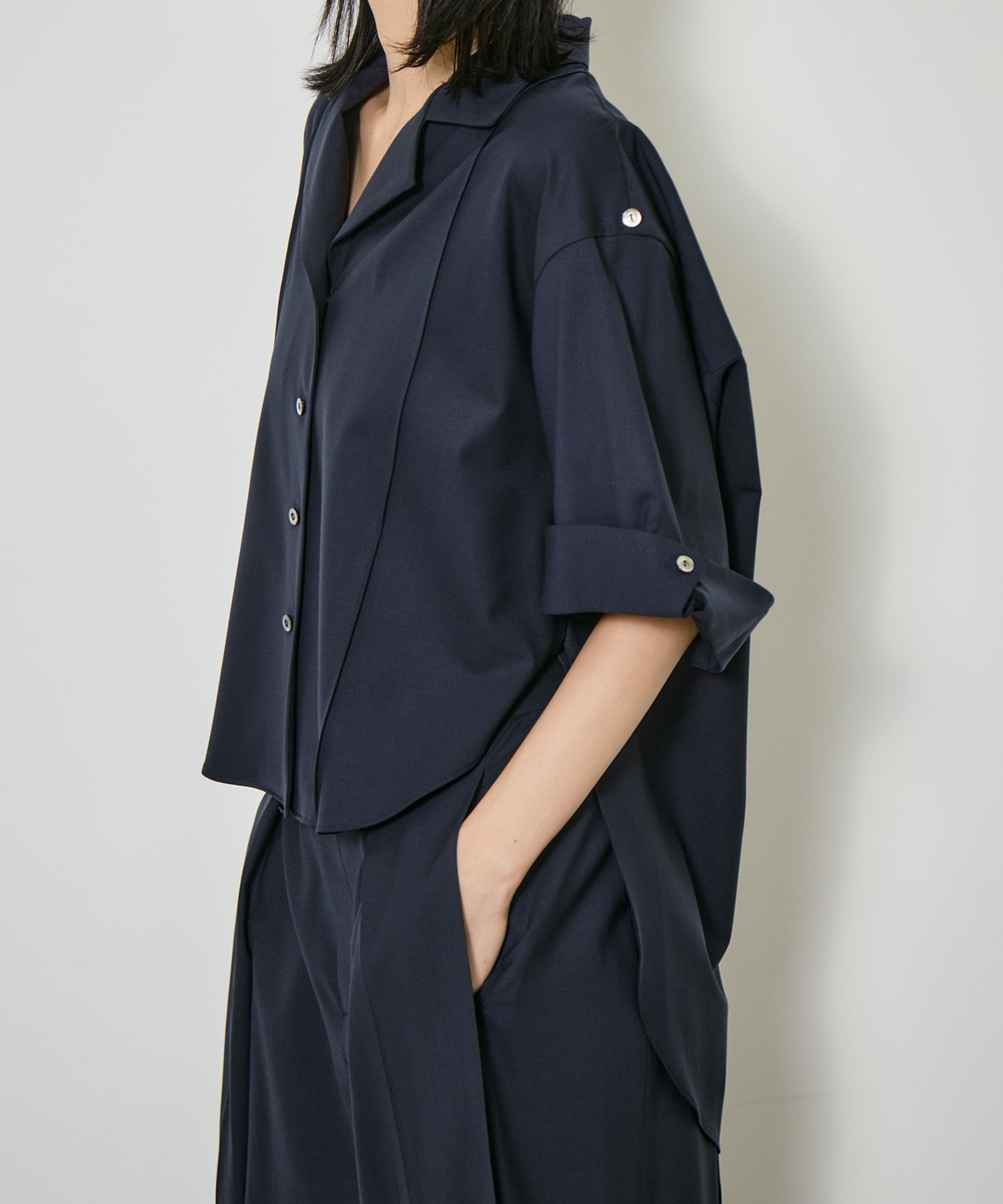 Super120 Tropical Shirt CITY TOKYO