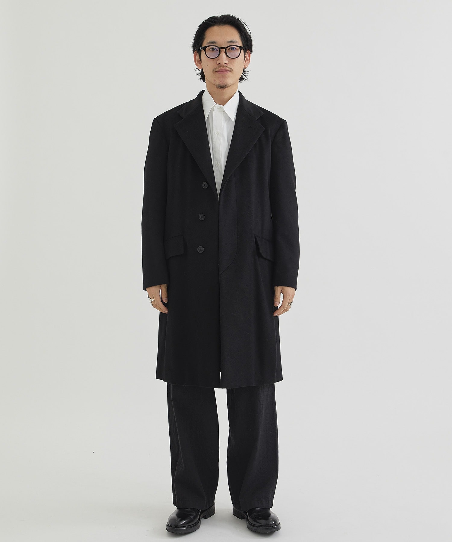 Melton Chester Coat Single THE TOKYO