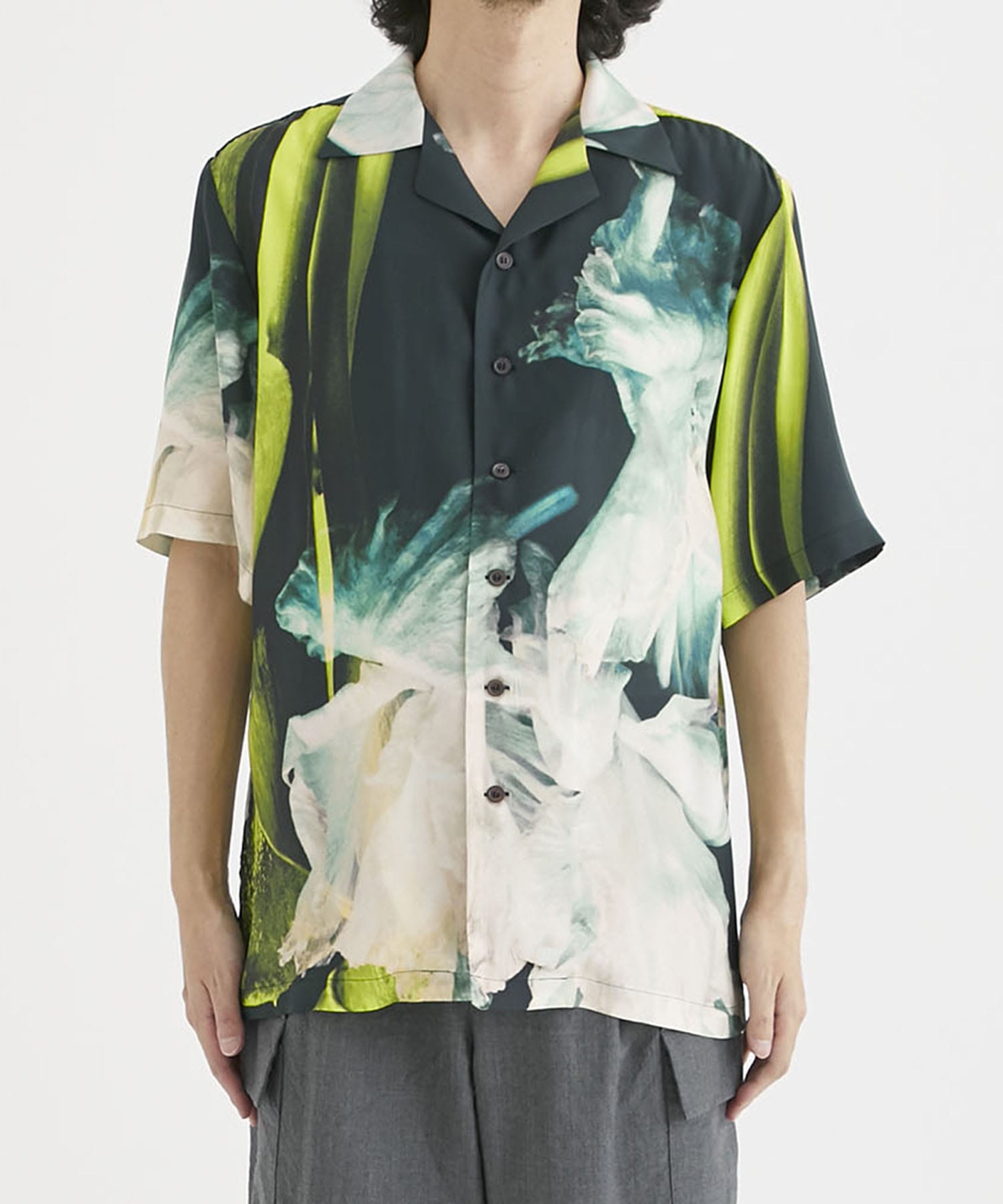 14日まで出品】 TAAKK SILK OPEN COLLAR SHIRTS-hybridautomotive.com