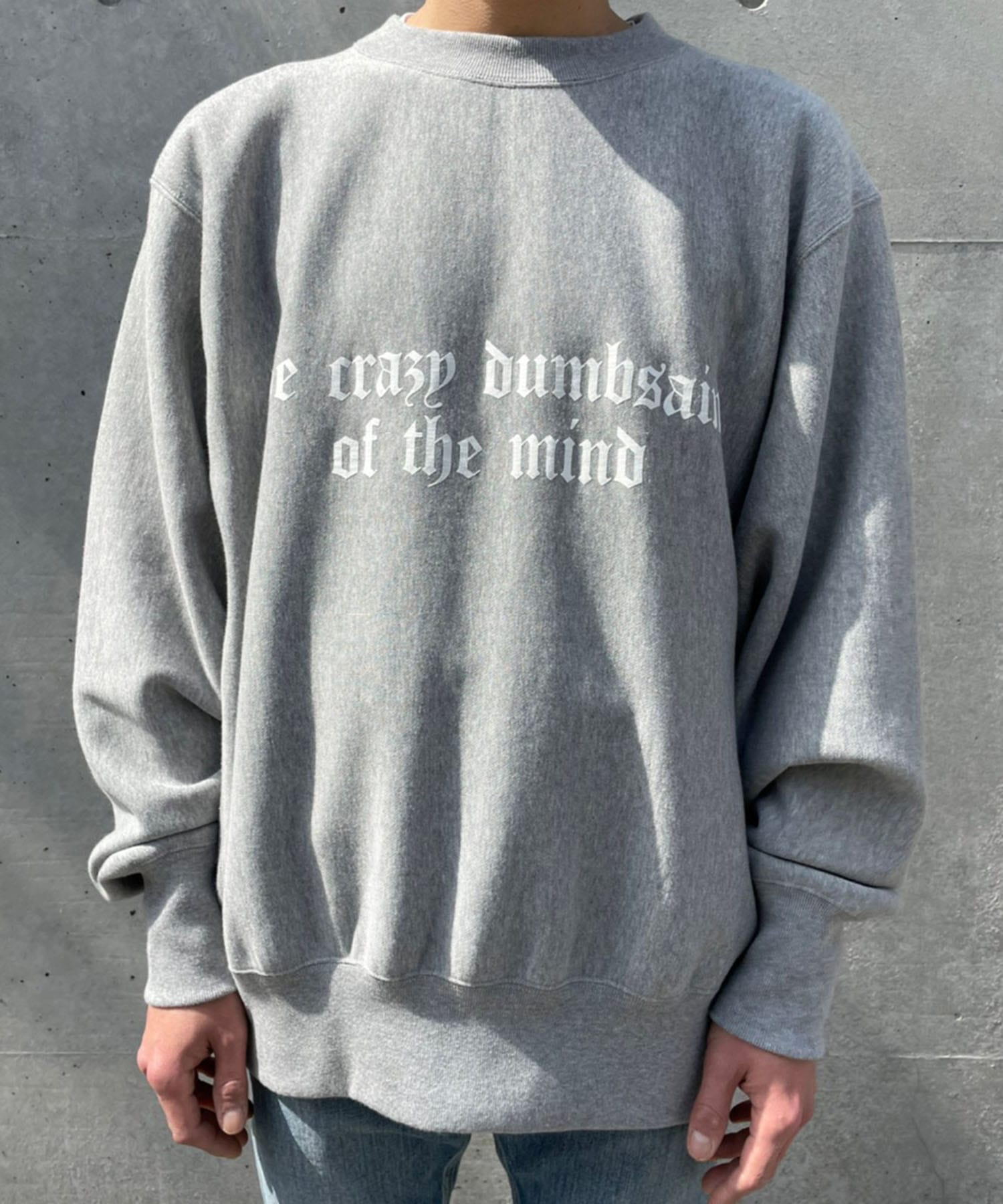CREW NECK SWEAT SHIRT The Letters