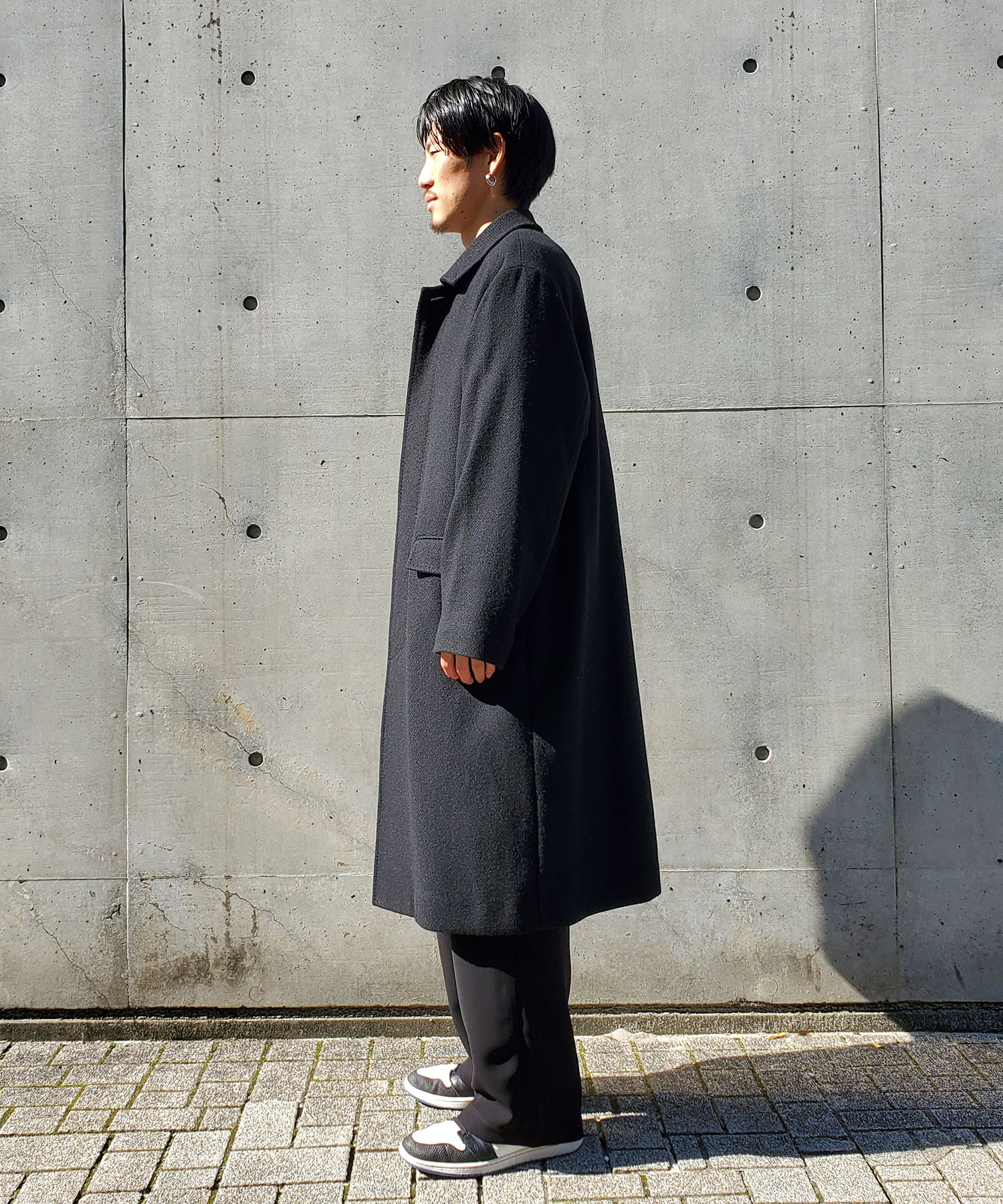 WASHED CASHMERE BALMACAAN COAT ｜ ATON