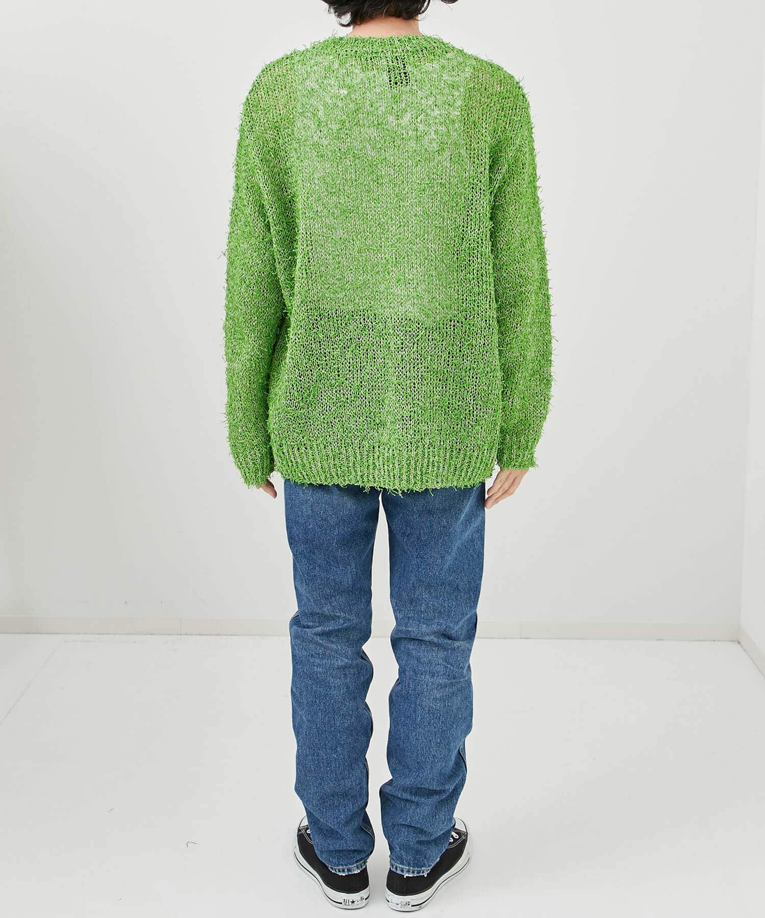 Summer Van Gogh Long Sleeve Top(2 GREEN): Kota Gushiken: MENS｜THE 