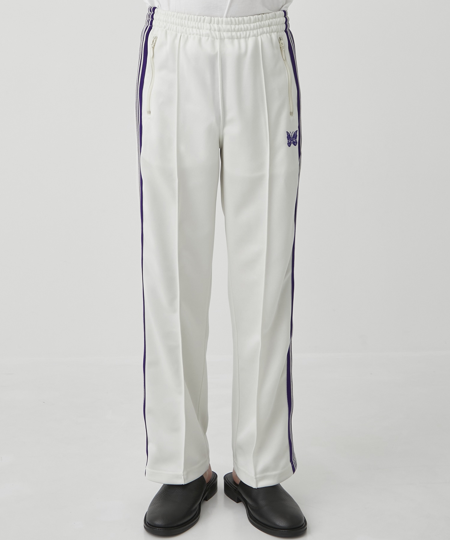 Track Pant - Poly Smooth(XS WHITE): NEEDLES: MEN｜THE TOKYO ONLINE ...