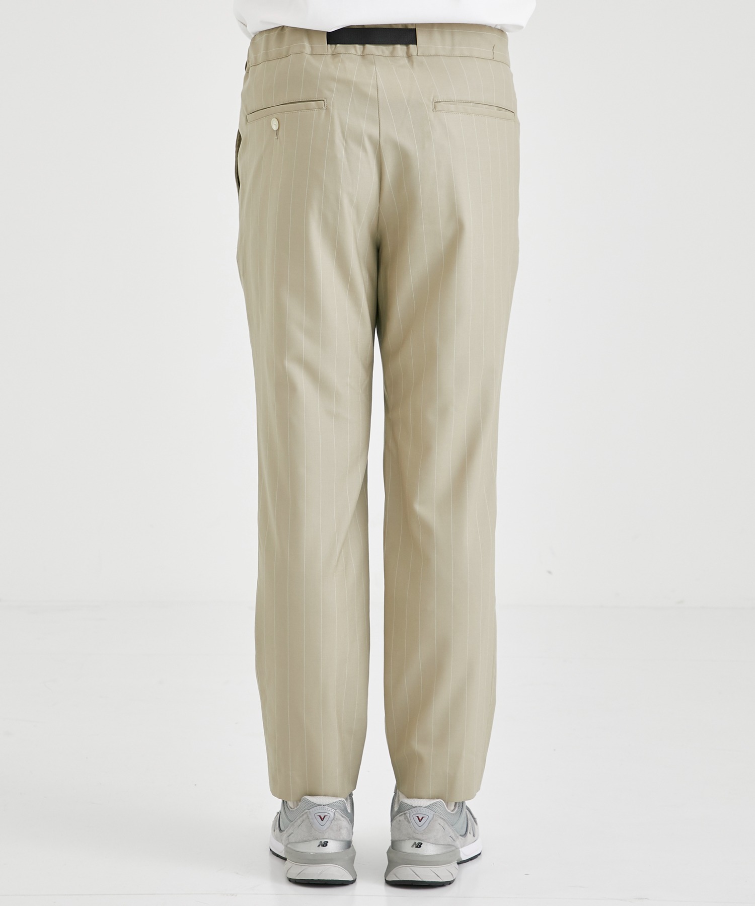 Tape Belt Slim Tapered Pants UJOH HOMME