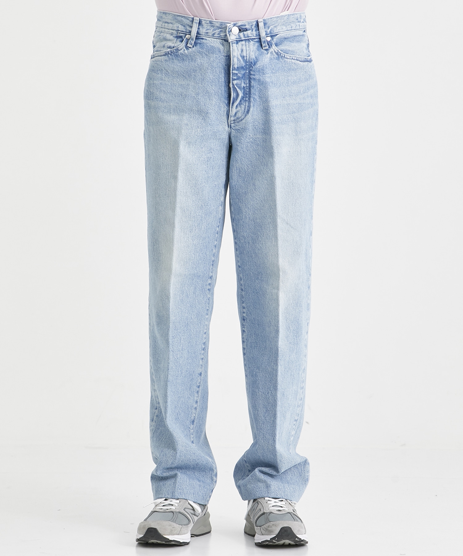 EX.THE JEAN TROUSERS BLEACH BLUE(W28 SAX BLUE): TANAKA: MEN｜THE