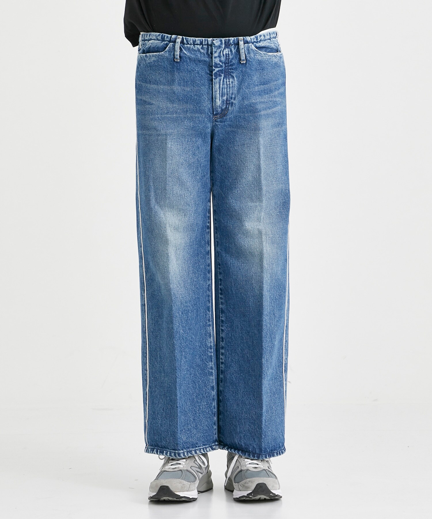 THE SELVEDGE JEAN TROUSERS VINTAGE BLUE TANAKA