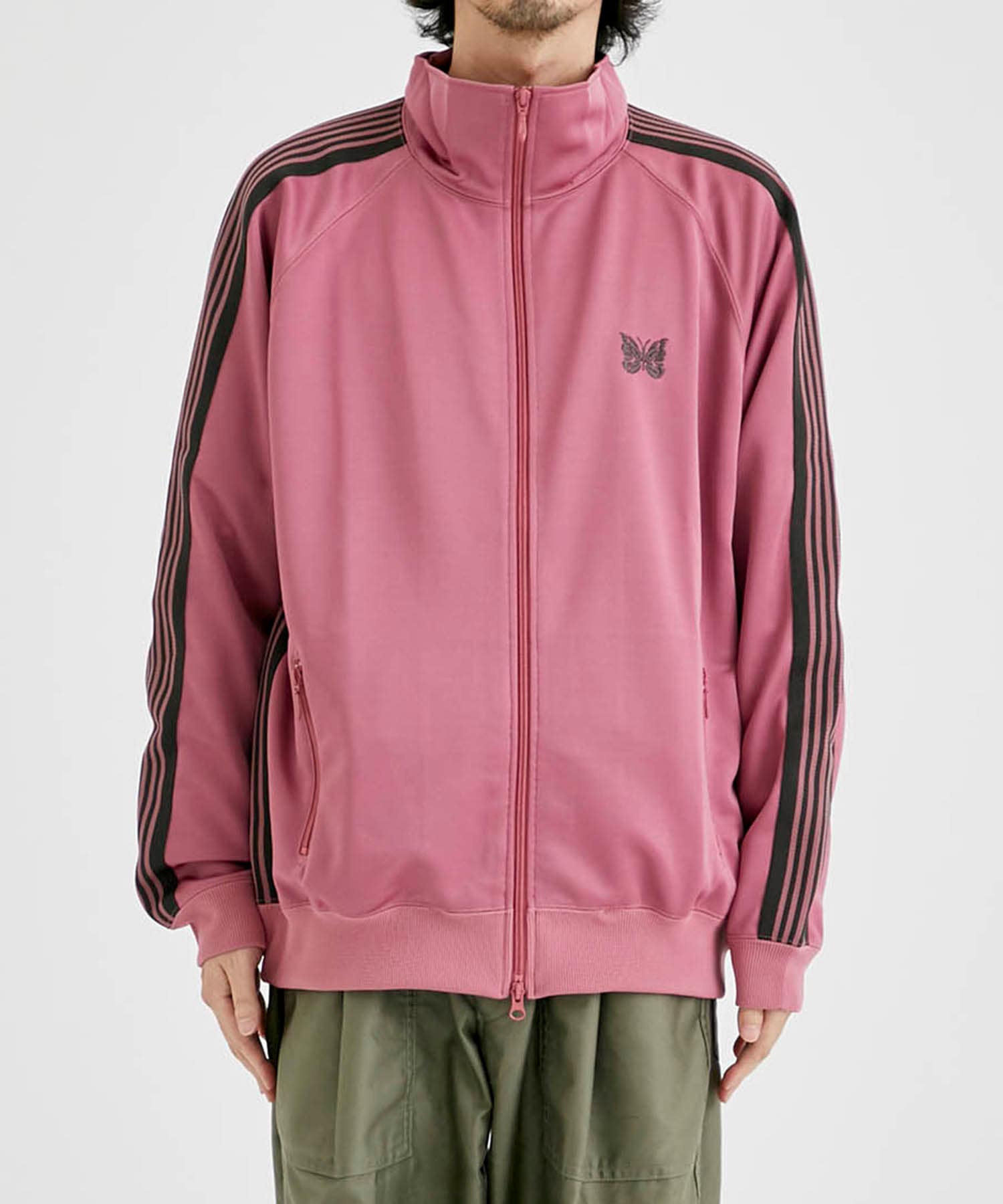 Track Jacket - Poly Smooth(S L.PINK): NEEDLES: MEN｜THE TOKYO