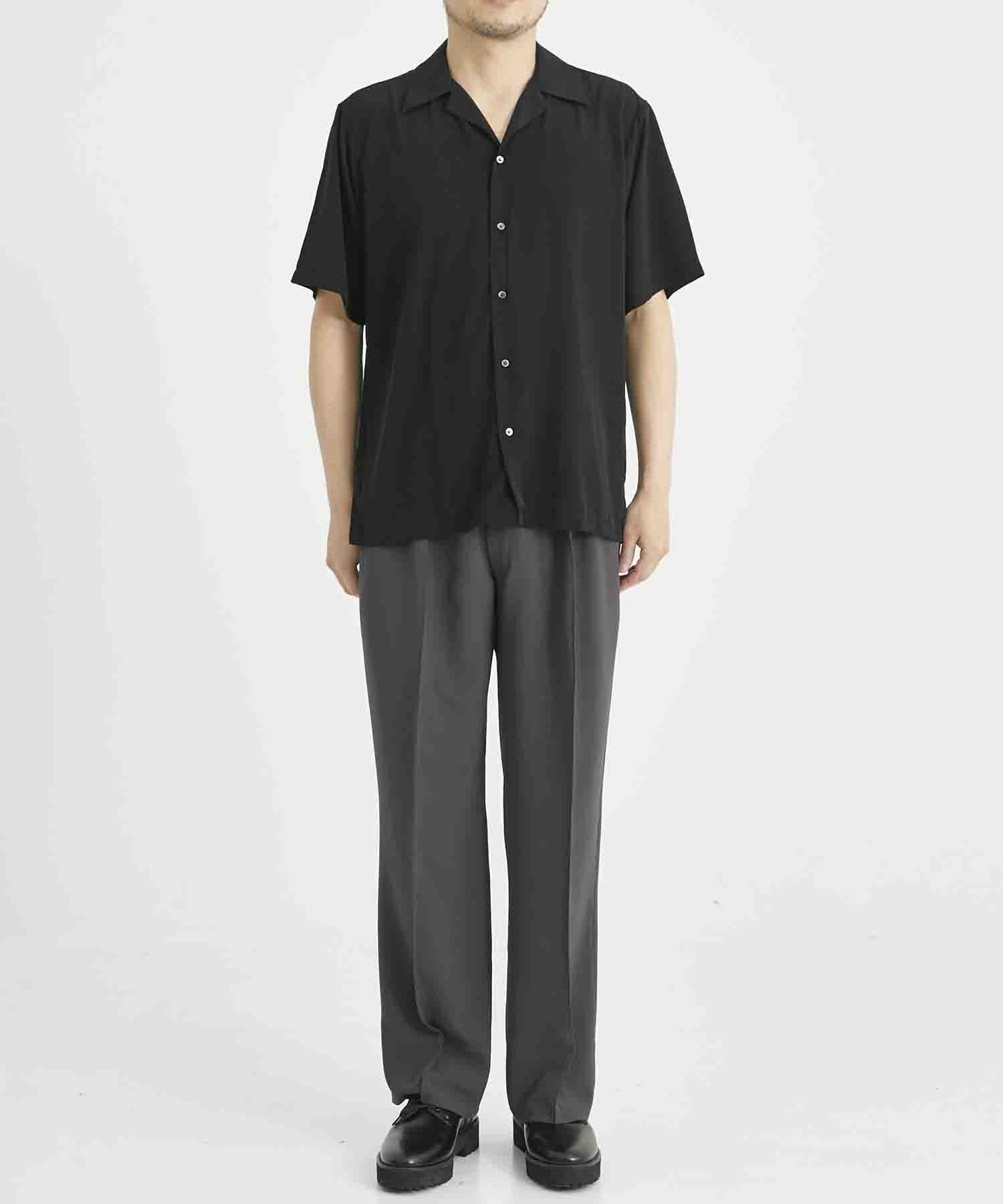 OPEN COLLAR S/S SHIRT RAINMAKER