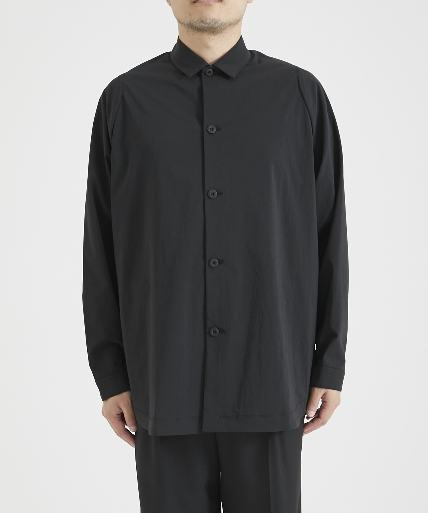 CARTRIDGE SHIRT DR(2 BLACK): TEATORA: MEN｜THE TOKYO ONLINE STORE