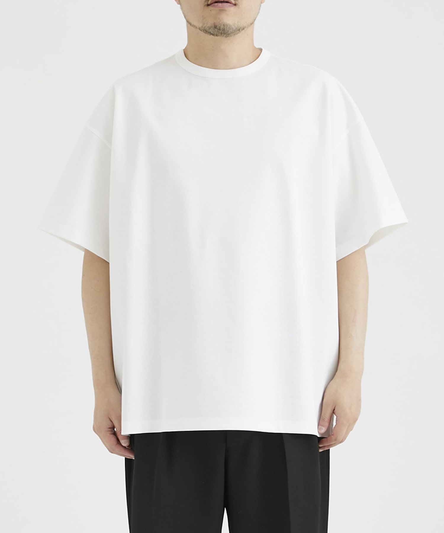 THE SUPER OVER SIZE T-SHIRT(WHITE)-eastgate.mk