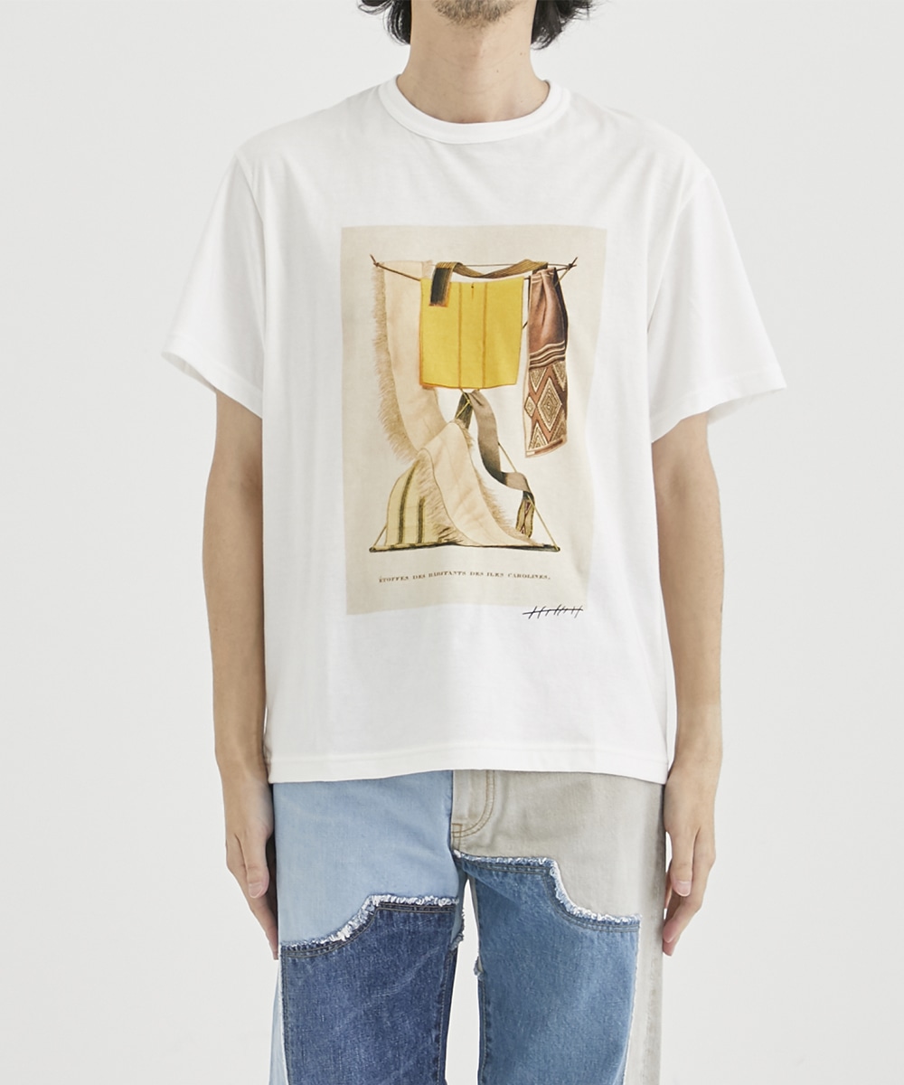 VYG t-shirt A(2 WHITE): KHOKI: MEN｜THE TOKYO ONLINE STORE