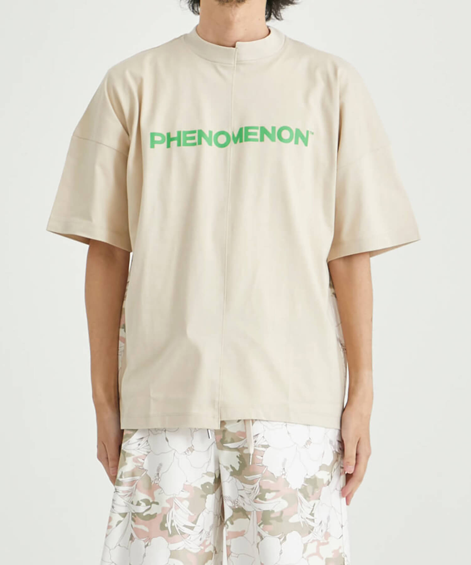 LOGO TEE(M BEIGE): PHENOMENON: MEN｜THE TOKYO ONLINE STORE