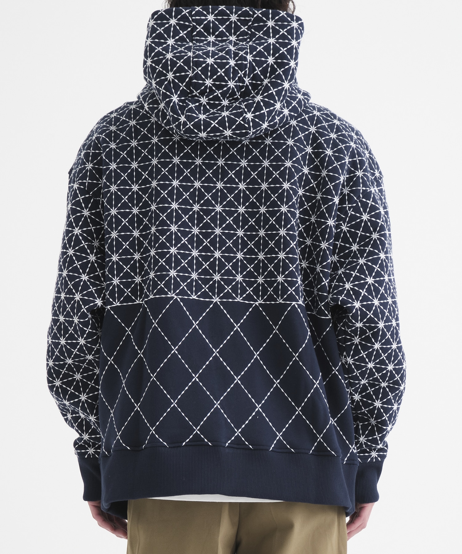 Kenzo Sashiko Stitch Oversized Hoodie M KENZO