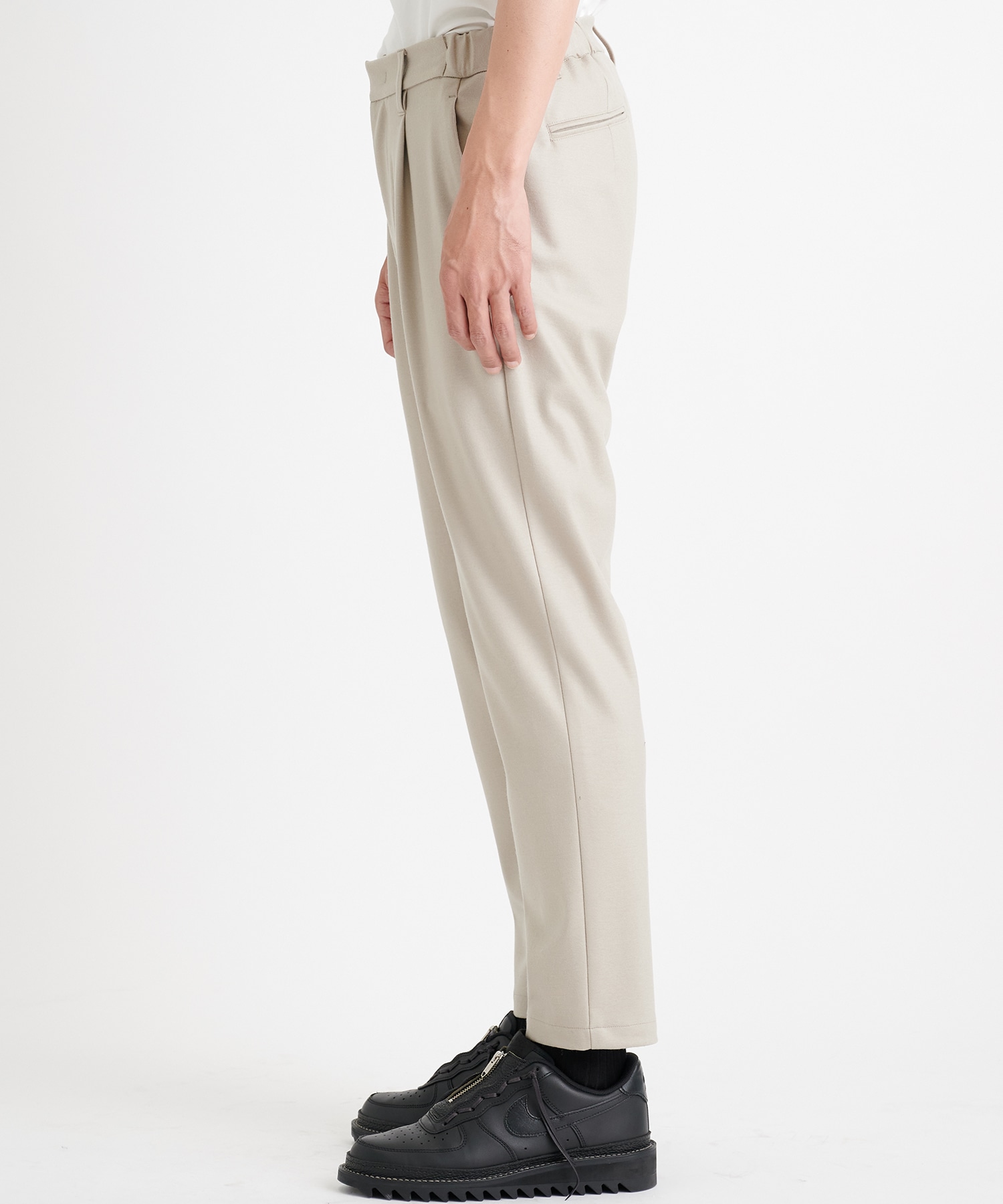 Flanne Lana Cashmere Touch Tapered Pants THE TOKYO