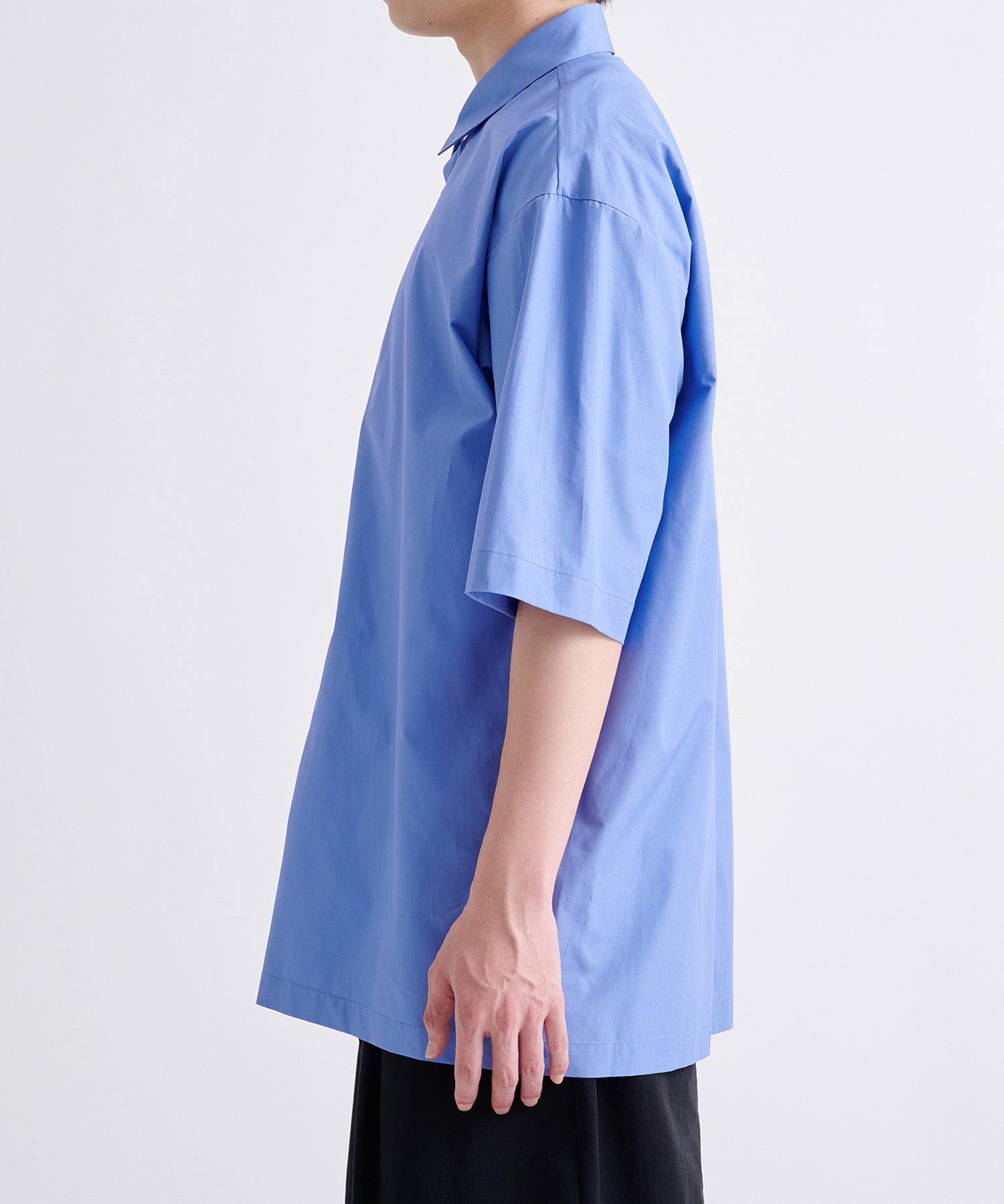 SUVIN BROAD OVERSIZED SHORT SLEEVE SHIRT ATON