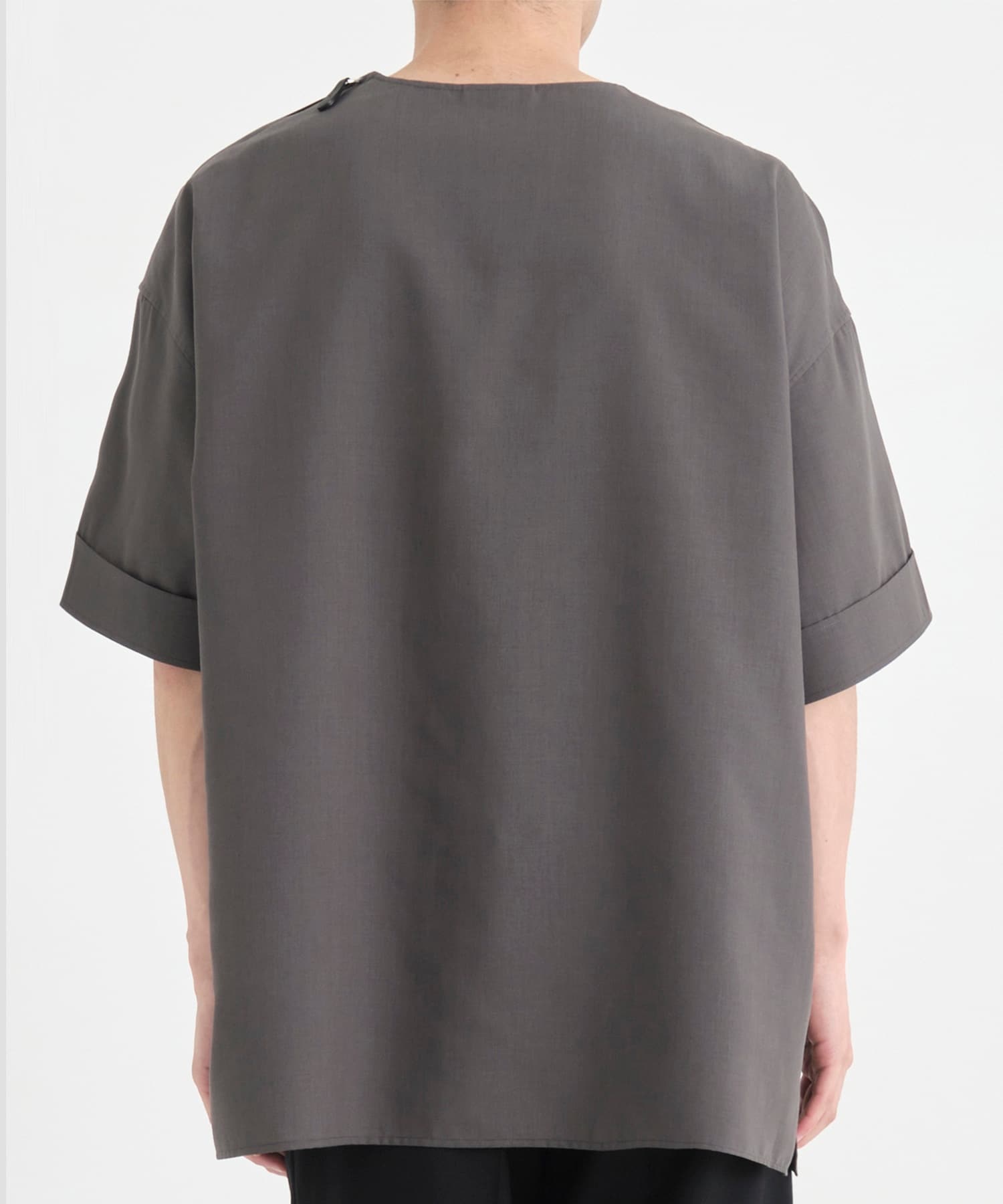 THE SIDE ZIP PO SHIRT S/S THE RERACS