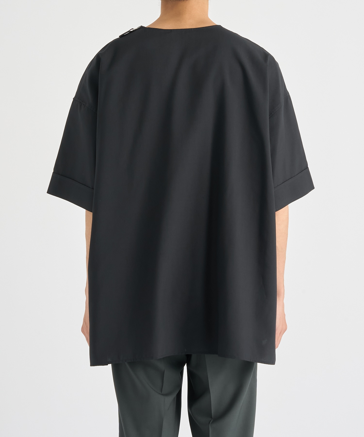 THE SIDE ZIP PO SHIRT S/S THE RERACS