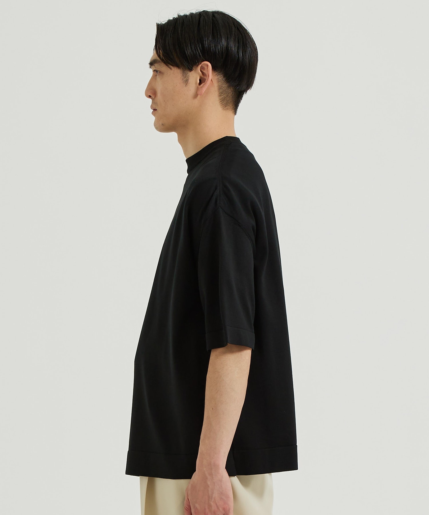 OVER SIZE S/S PO KNIT THE RERACS