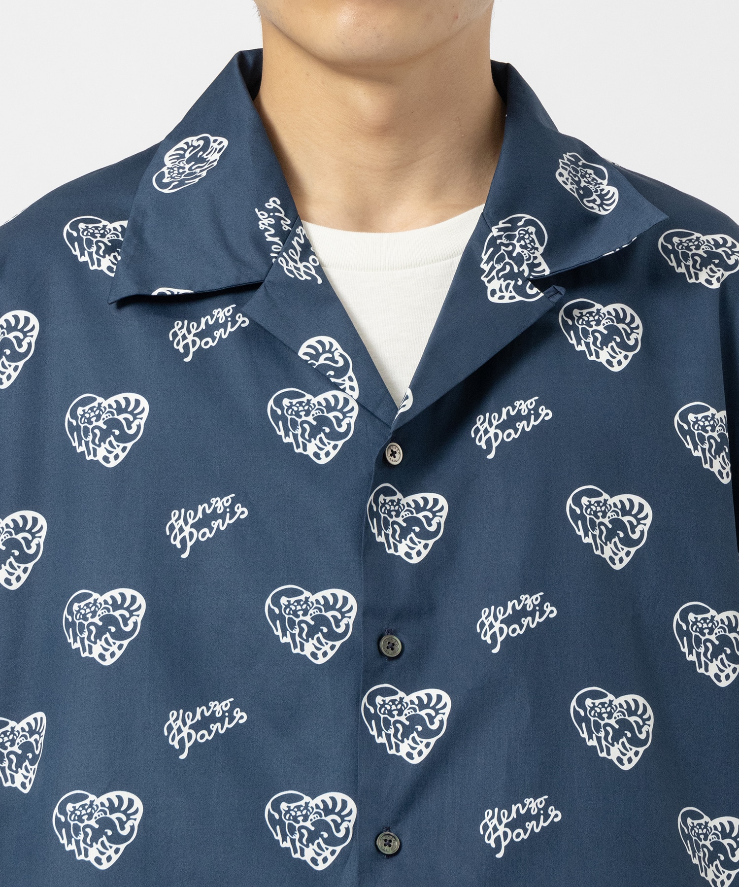 FE65CH1119P4 HAWAIIAN S/S SHIRT KENZO