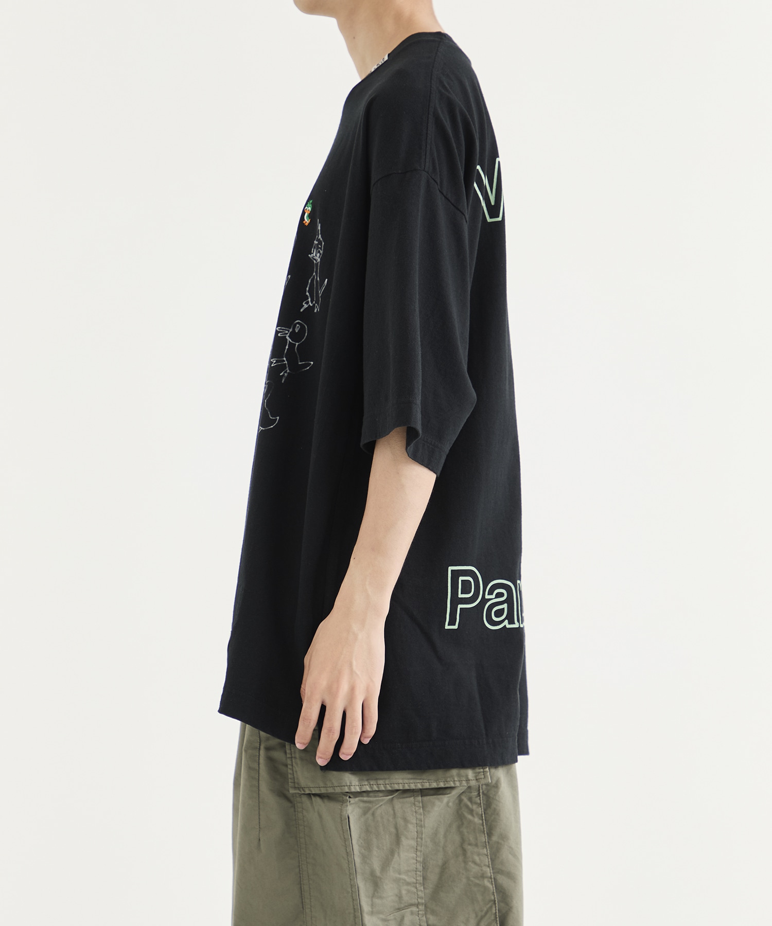 A13TS642 S/S TEE Maison MIHARA YASUHIRO