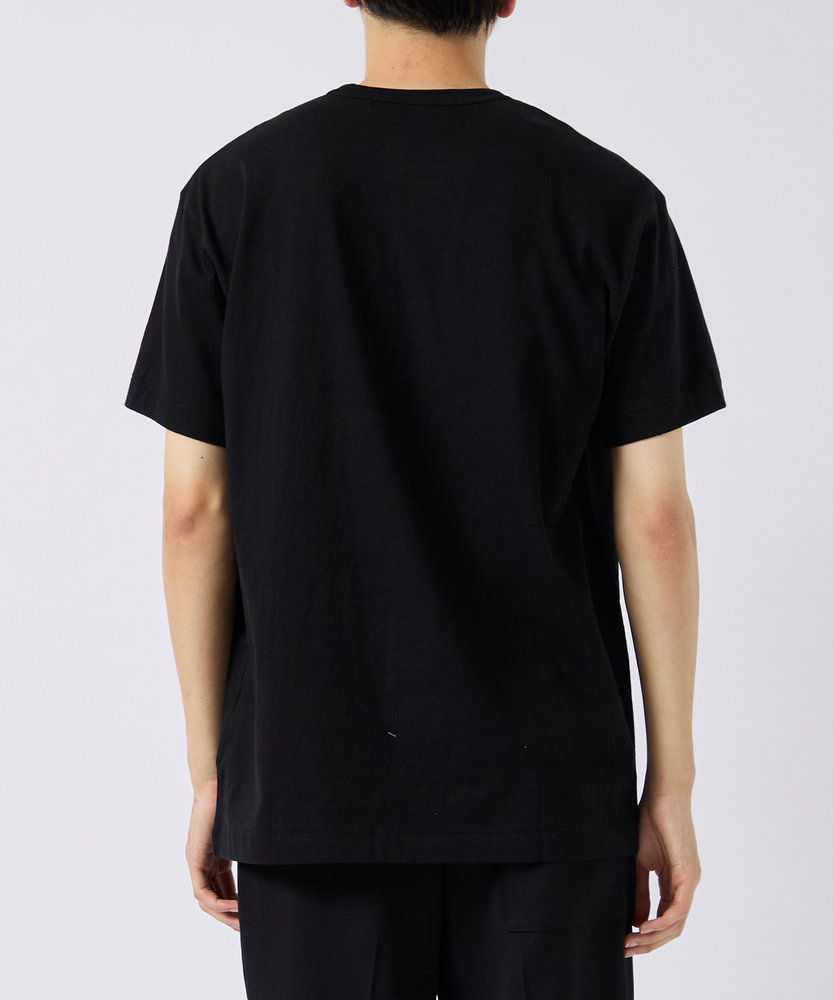 AX-T064-051 T-SHIRT BLACKBLACK HEART PLAY COMME des GARCONS