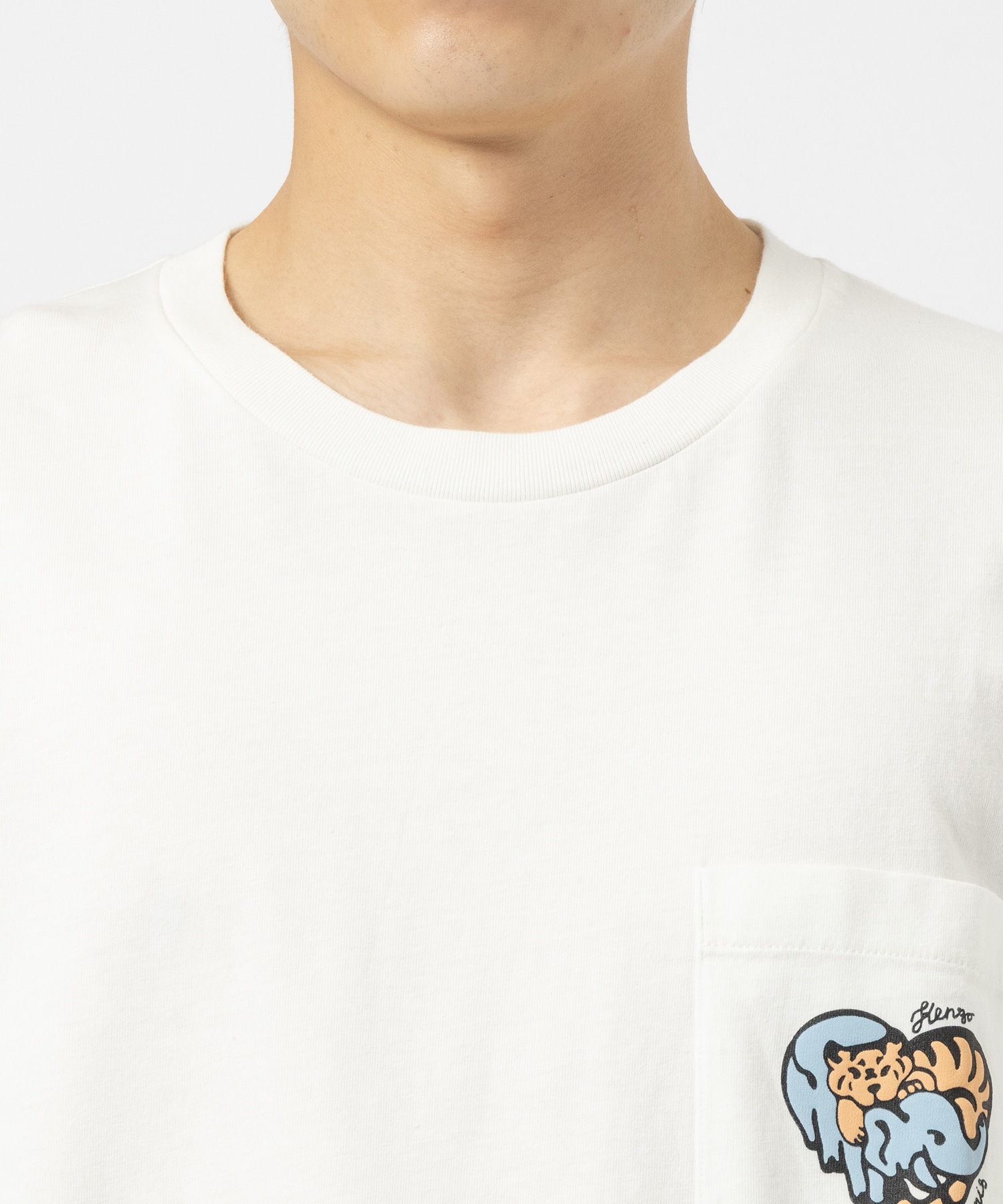 FE65TS2854SG CLASSIC POCKET T-SHIRT KENZO