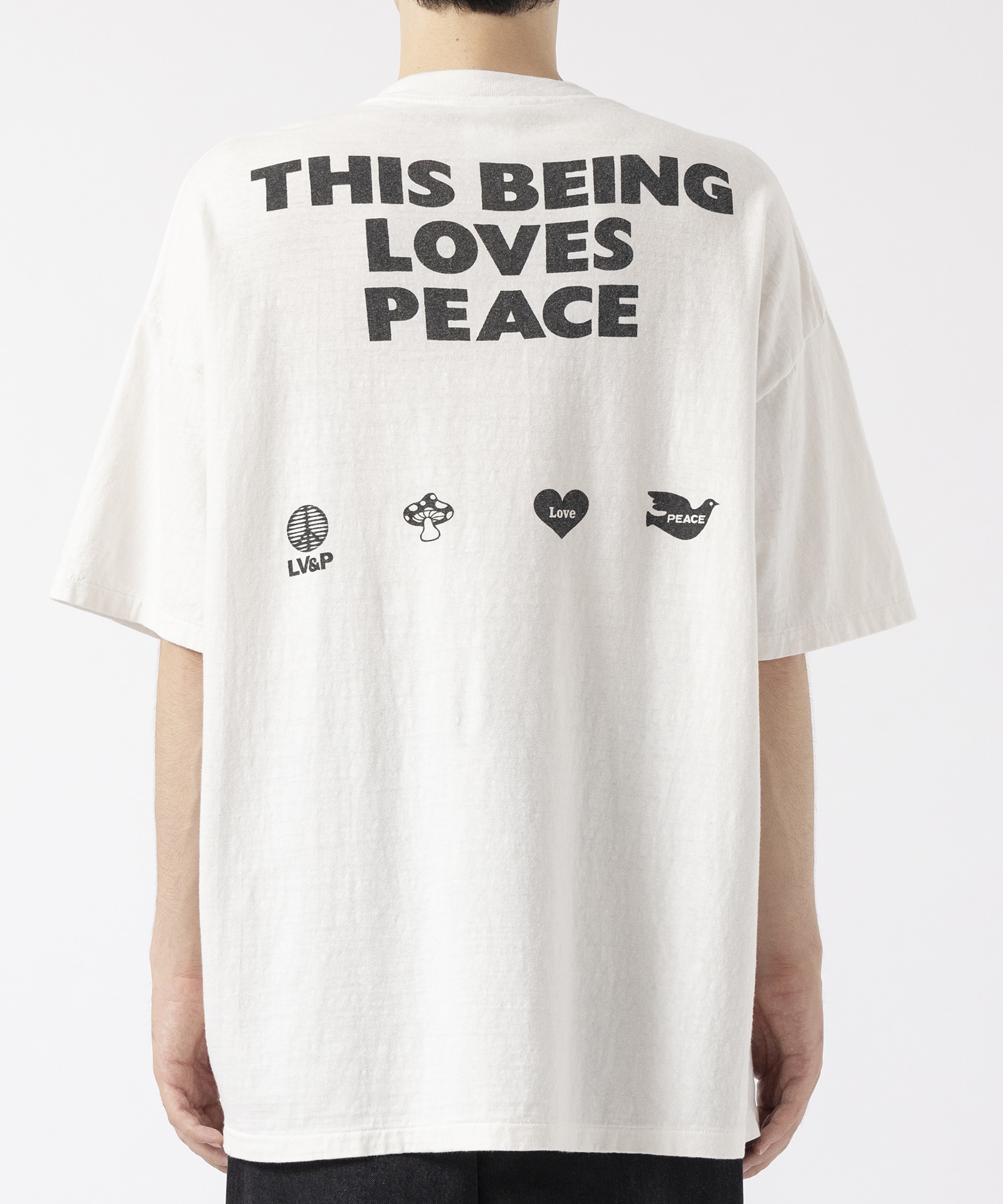 RM-P01-0000-072　T-SHIRT PEACE READYMADE