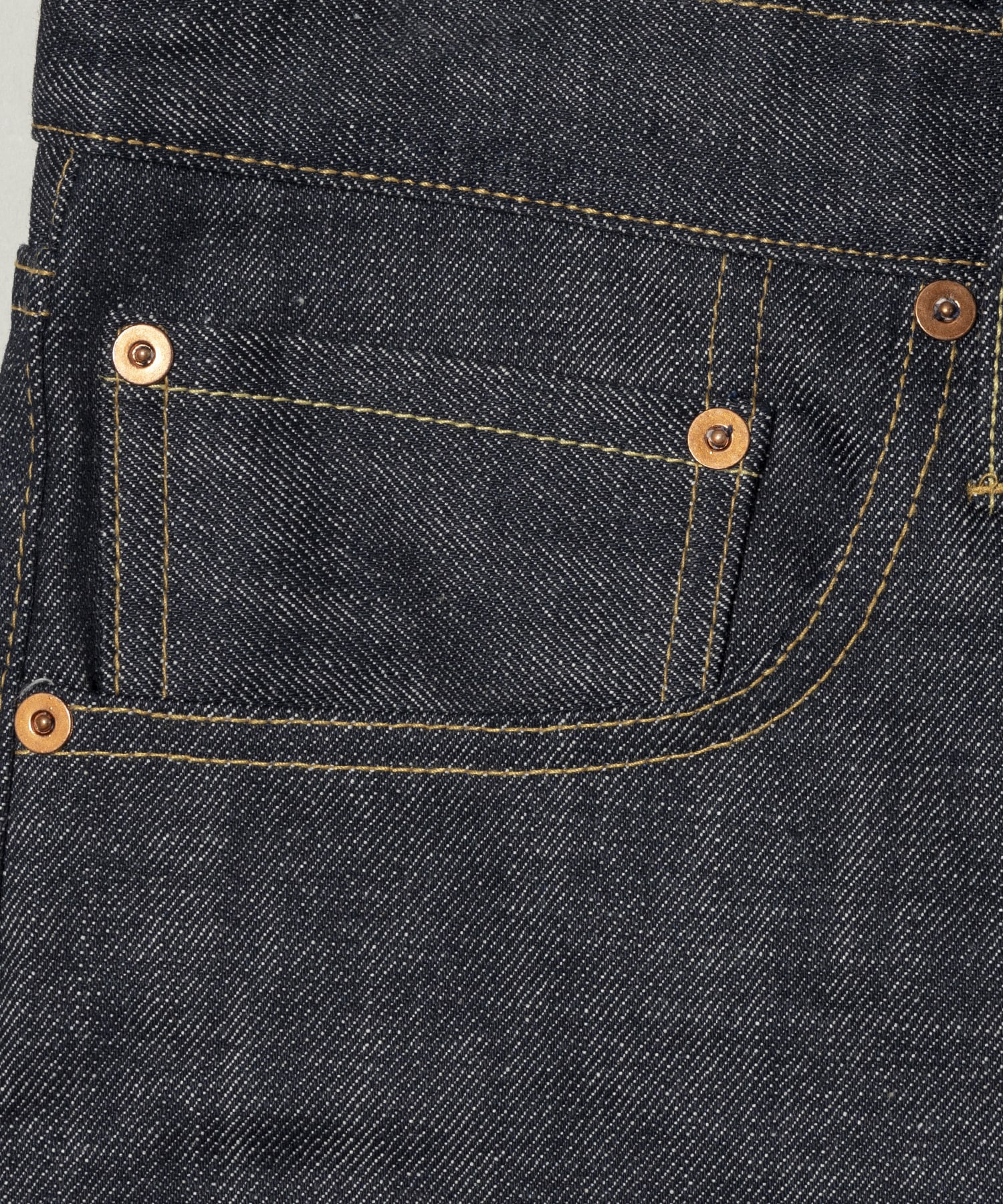 SELVAGE DENIM STRAIGHT PANTS Maison MIHARA YASUHIRO