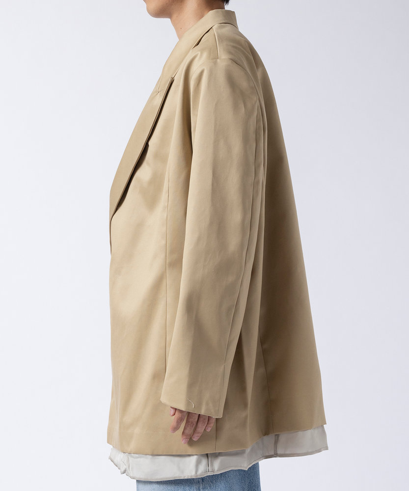 TAILORED JACKET KHAKI TANAKA