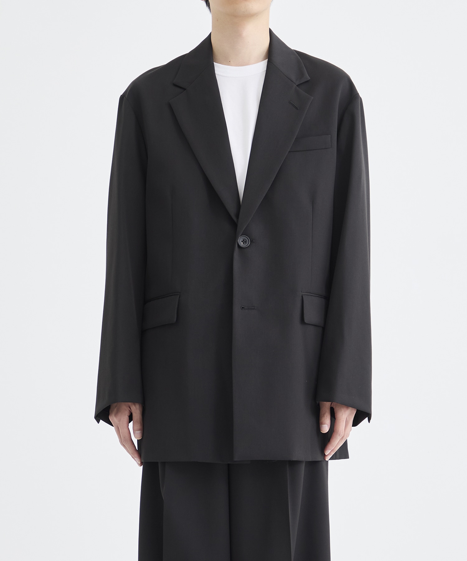 OVERSIZED SINGLE BREASTED LONG JACKET ssstein