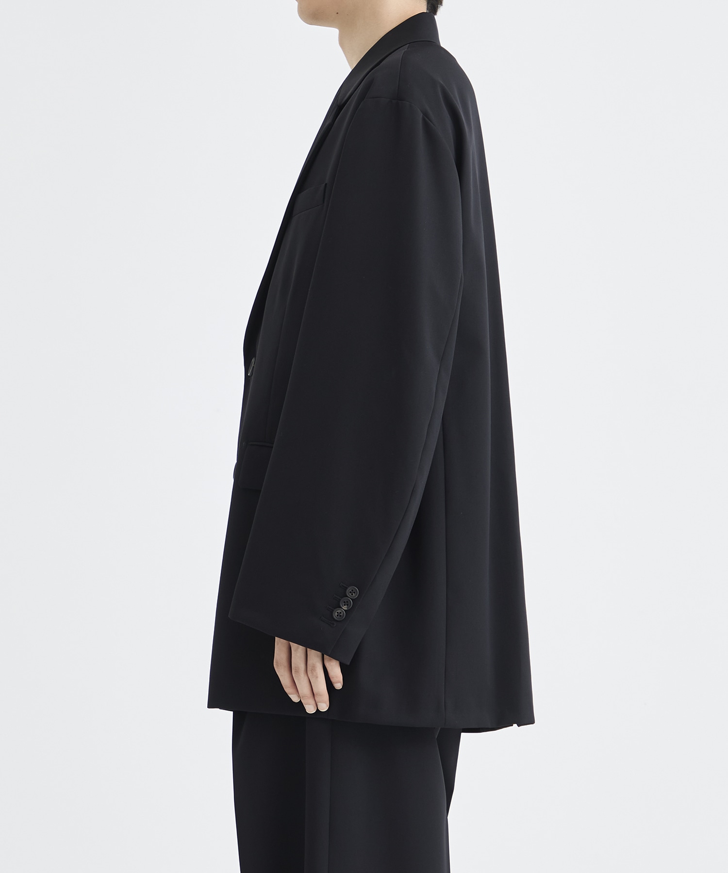 OVERSIZED SINGLE BREASTED LONG JACKET ssstein