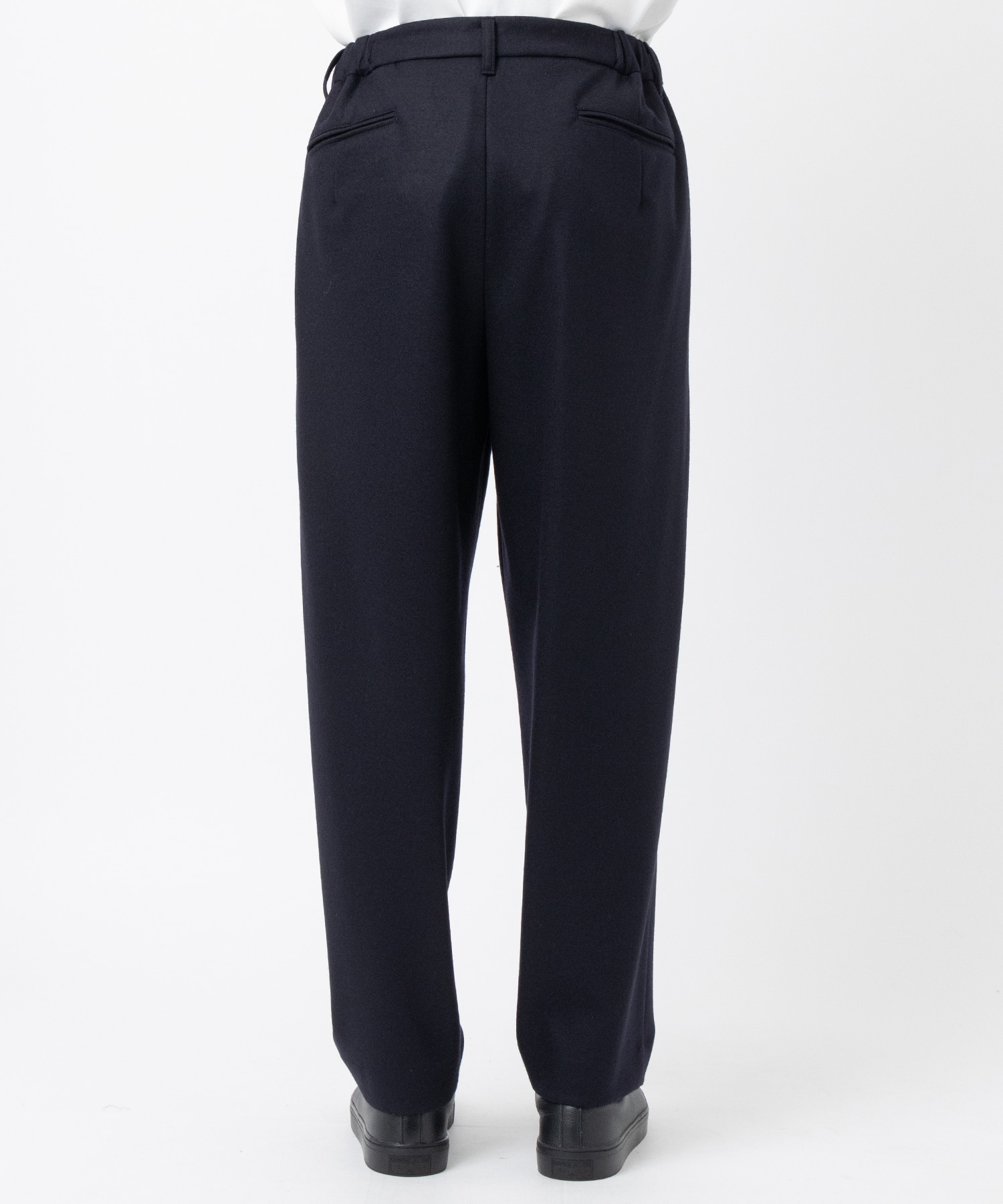 Washable Flannel Cashmere Touch Wide Tapered Pants THE TOKYO