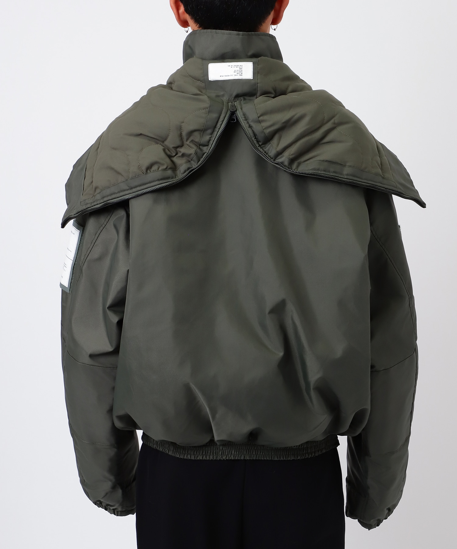 9242-BL07-013 ×ALPHA INDUSTRIES BLOUSON N.HOOLYWOOD