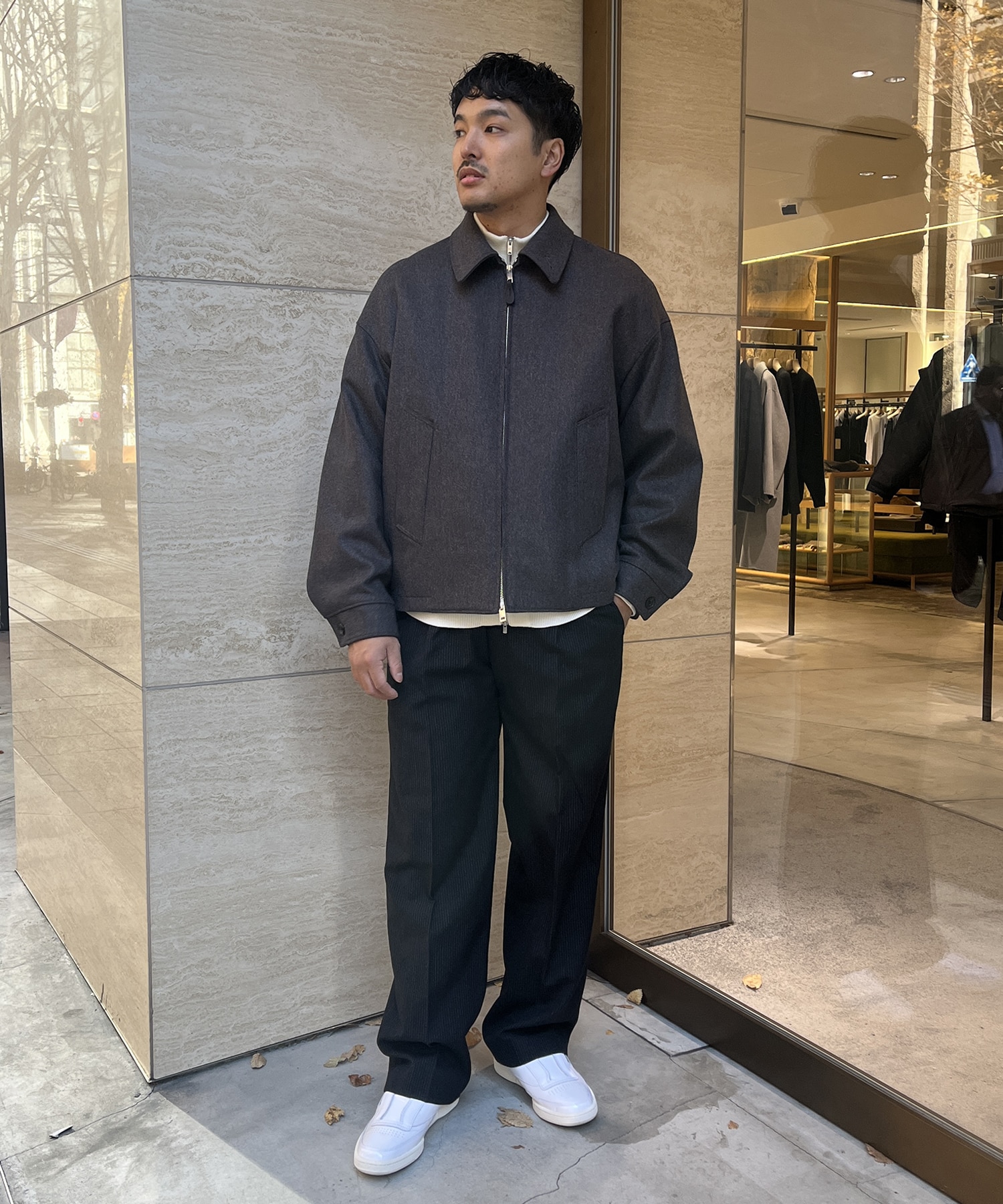 THE RERACS | ザリラクス | THE BAL COLLAR HARRINGTON JACKET | ハリントンジャケット