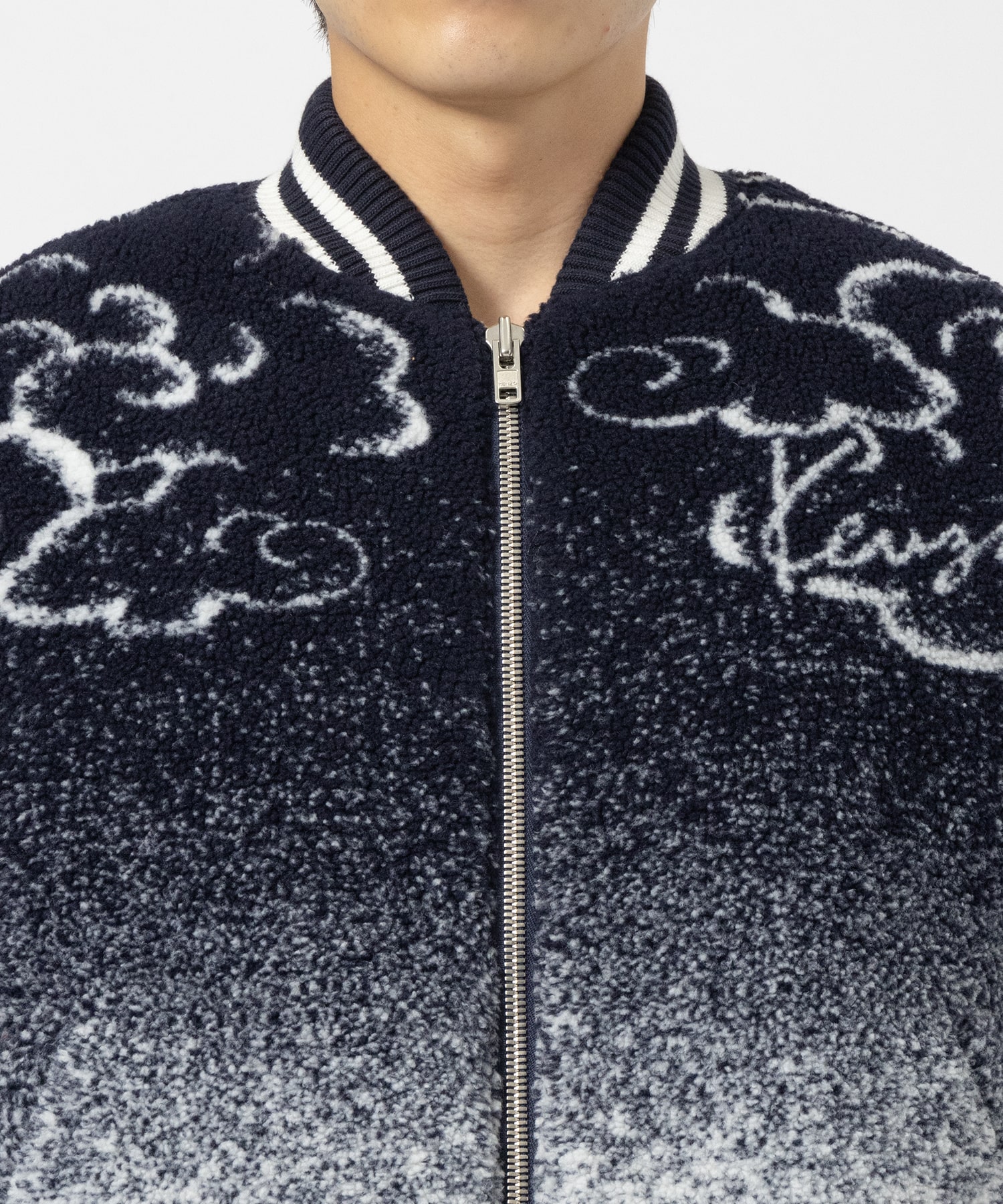 FE68BL2004FA KENZO CLOUD TIGER BOMBER KENZO