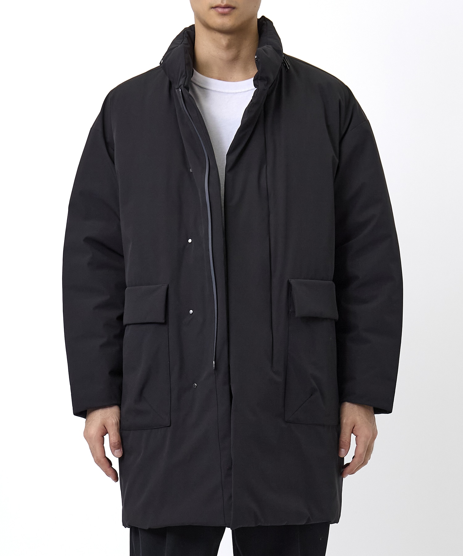 3L LIGHT TAFFETA UTILITY DOWN COAT ATTACHMENT